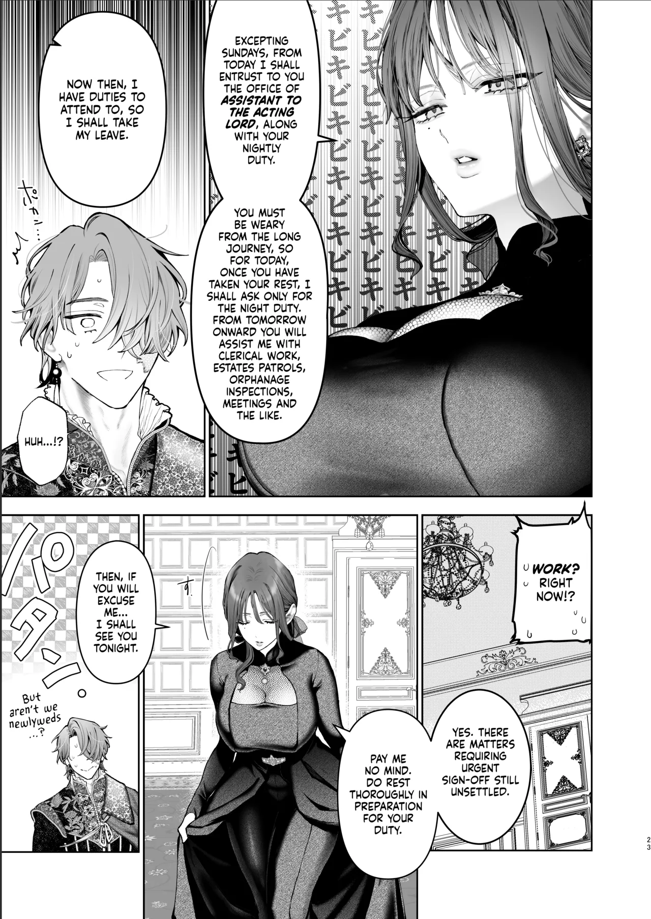 Houtou Kizoku wa Moto Outaishihi to no Haramasekon de Isogashii – The Rake and The Once Crowned Princess – Chapter 1 – page 22