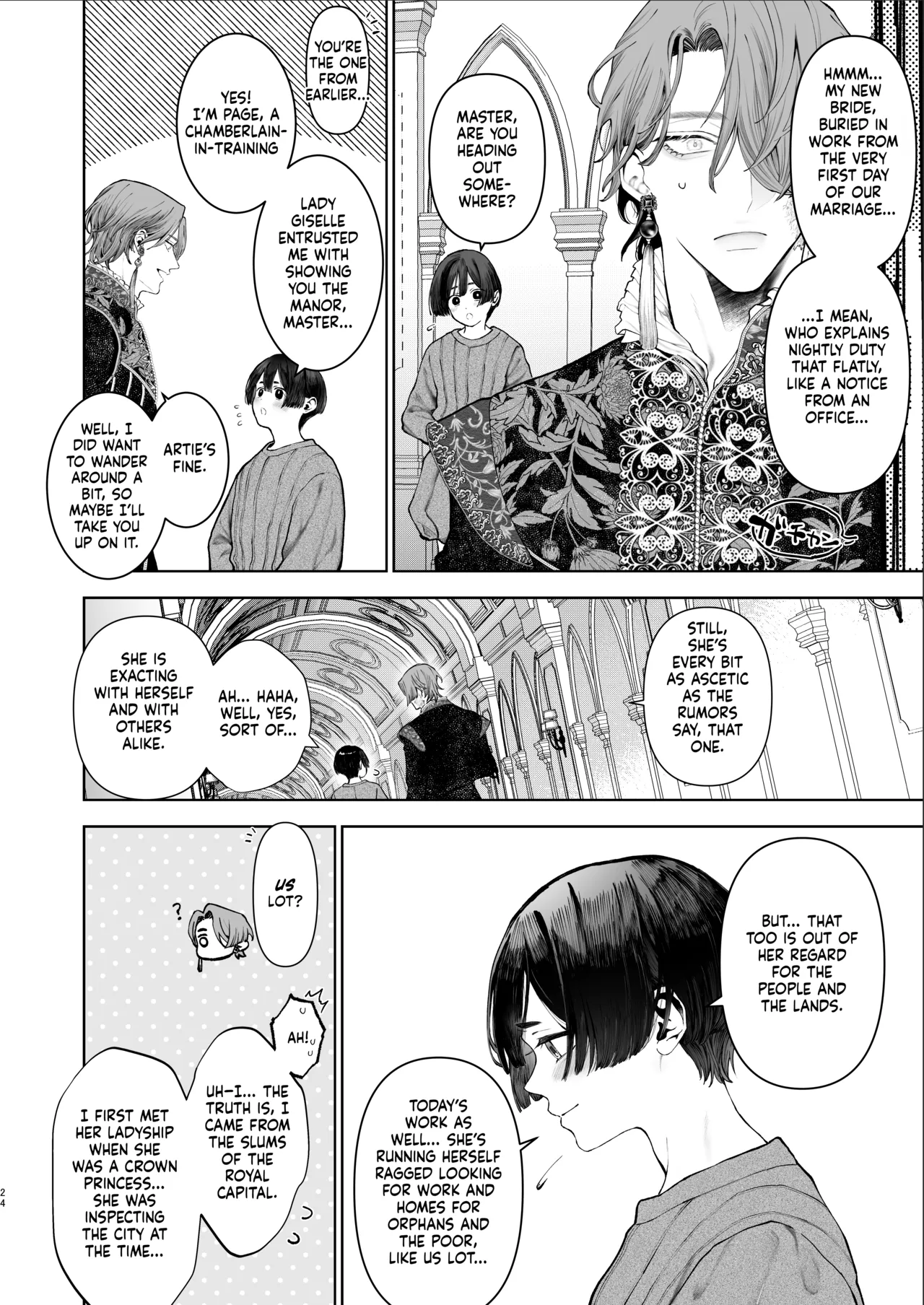 Houtou Kizoku wa Moto Outaishihi to no Haramasekon de Isogashii – The Rake and The Once Crowned Princess – Chapter 1 – page 23