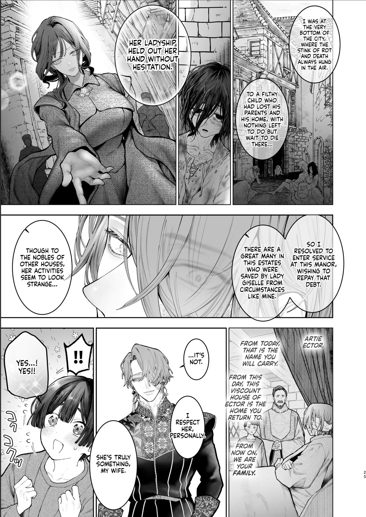 Houtou Kizoku wa Moto Outaishihi to no Haramasekon de Isogashii – The Rake and The Once Crowned Princess – Chapter 1 – page 24