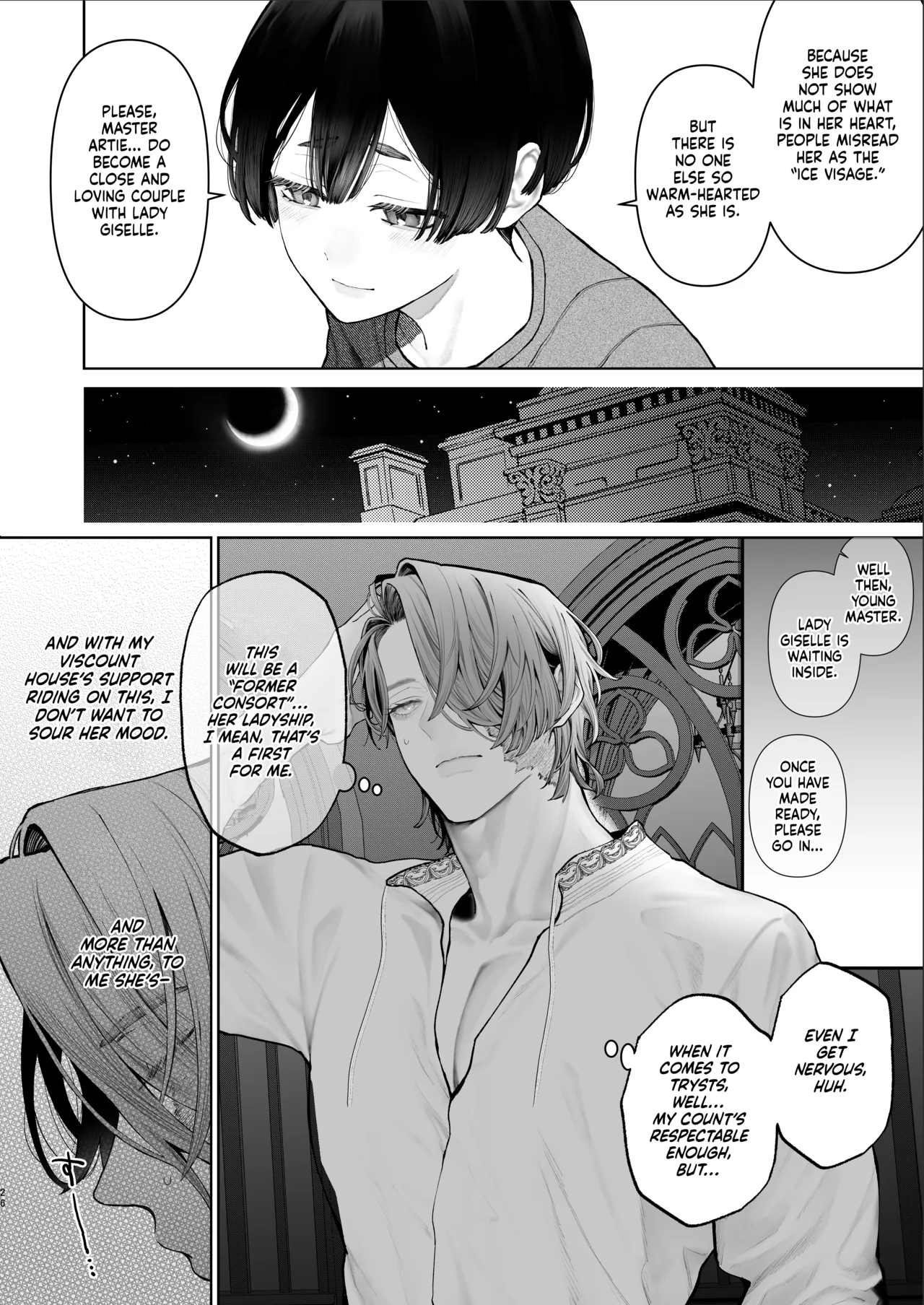Houtou Kizoku wa Moto Outaishihi to no Haramasekon de Isogashii – The Rake and The Once Crowned Princess – Chapter 1 – page 25