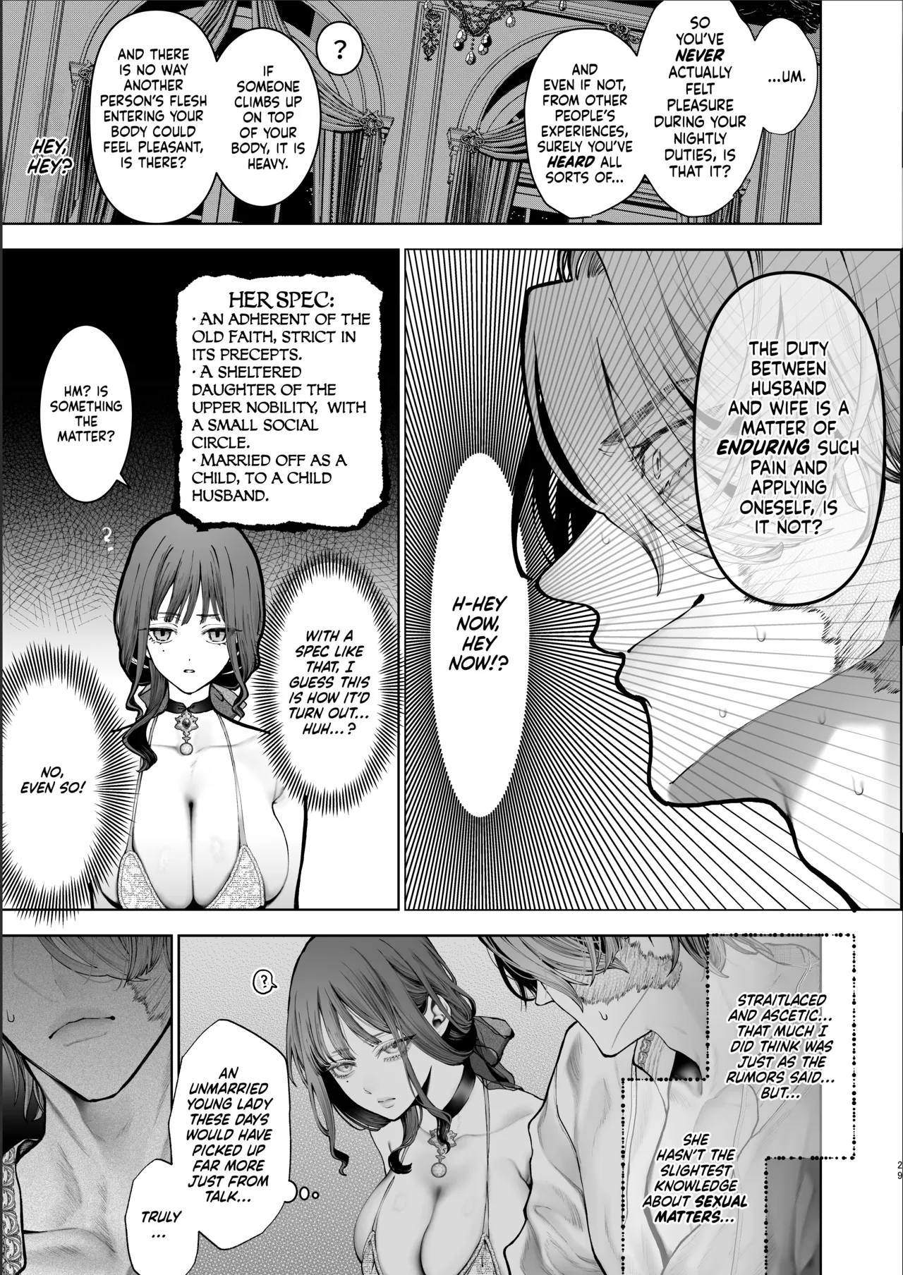 Houtou Kizoku wa Moto Outaishihi to no Haramasekon de Isogashii – The Rake and The Once Crowned Princess – Chapter 1 – page 28