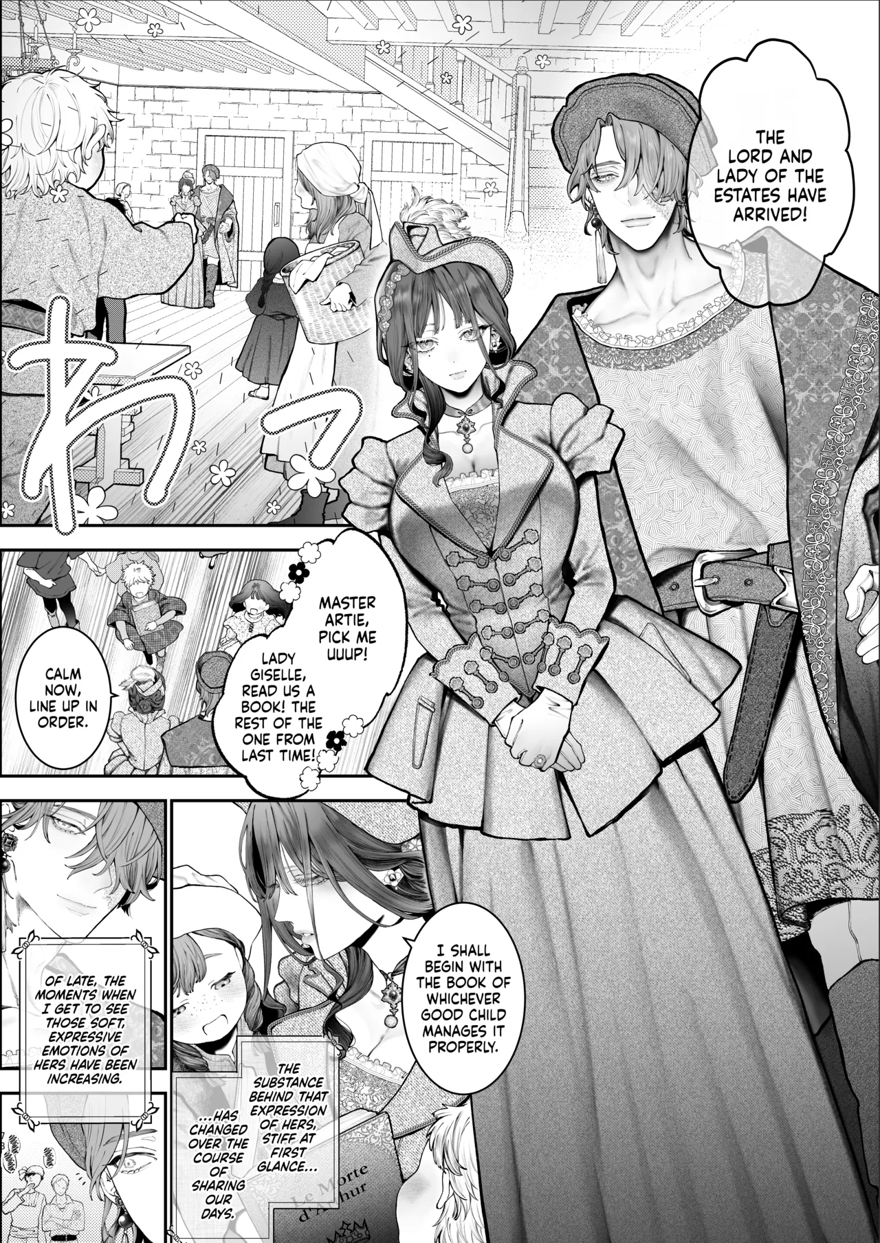 Houtou Kizoku wa Moto Outaishihi to no Haramasekon de Isogashii – The Rake and The Once Crowned Princess – Chapter 1 – page 77