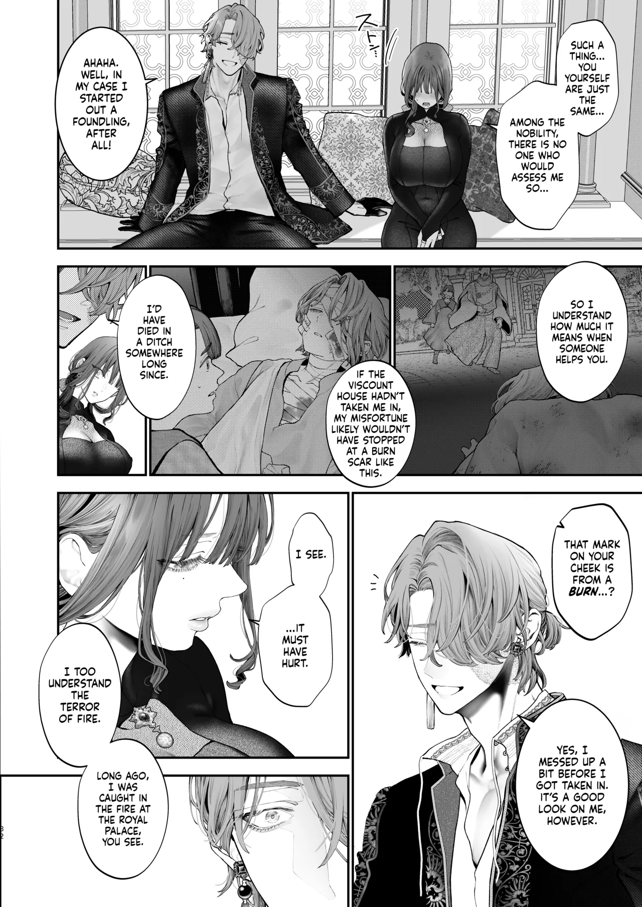 Houtou Kizoku wa Moto Outaishihi to no Haramasekon de Isogashii – The Rake and The Once Crowned Princess – Chapter 1 – page 81