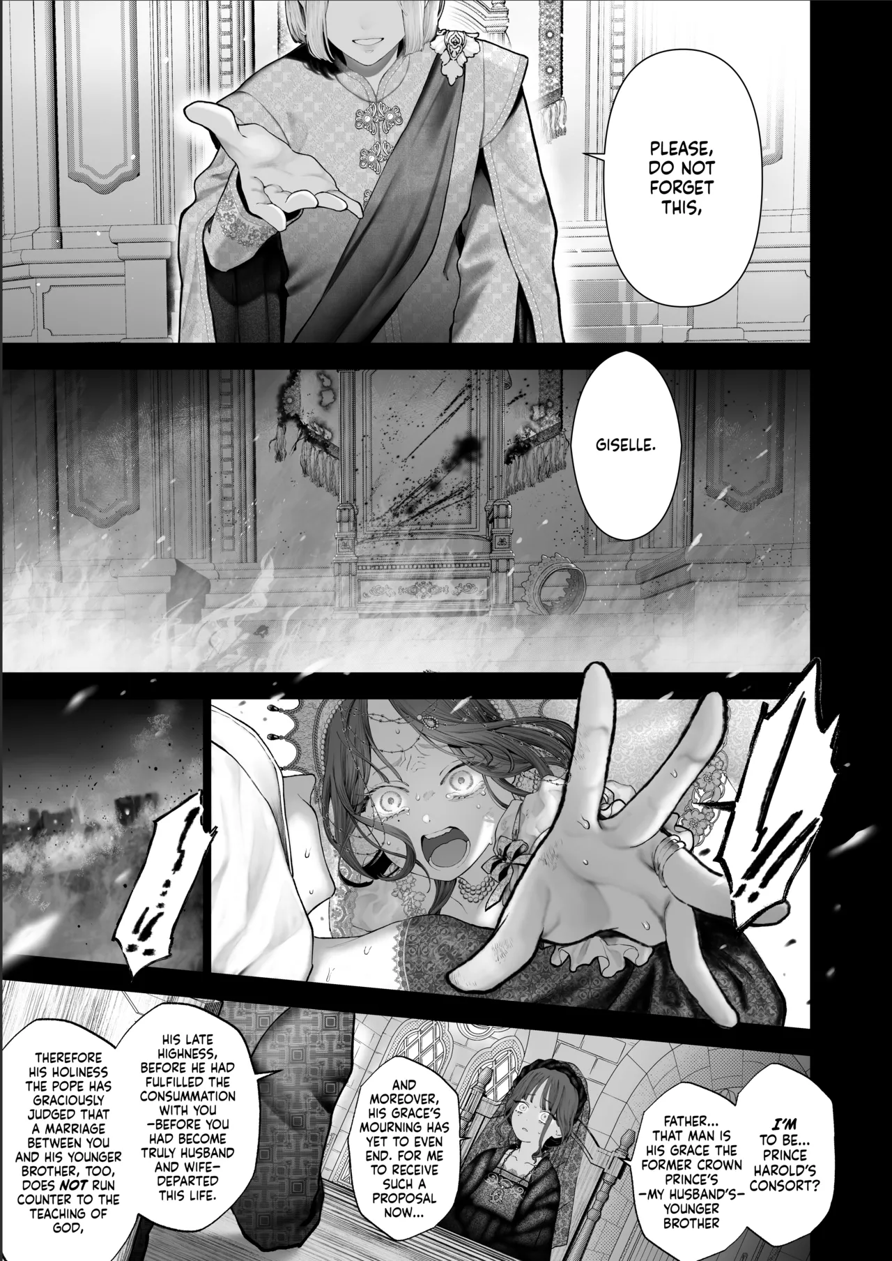 Houtou Kizoku wa Moto Outaishihi to no Haramasekon de Isogashii – The Rake and The Once Crowned Princess – Chapter 1 – page 84