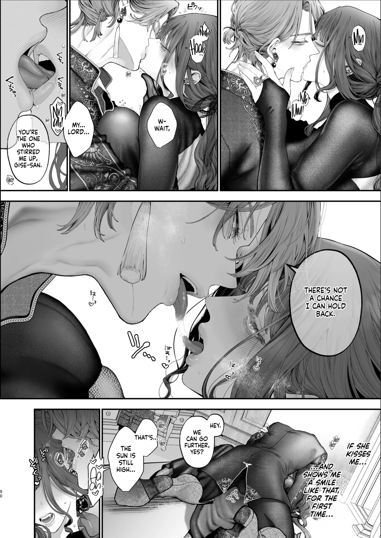 Houtou Kizoku wa Moto Outaishihi to no Haramasekon de Isogashii – The Rake and The Once Crowned Princess – Chapter 1 – page 89