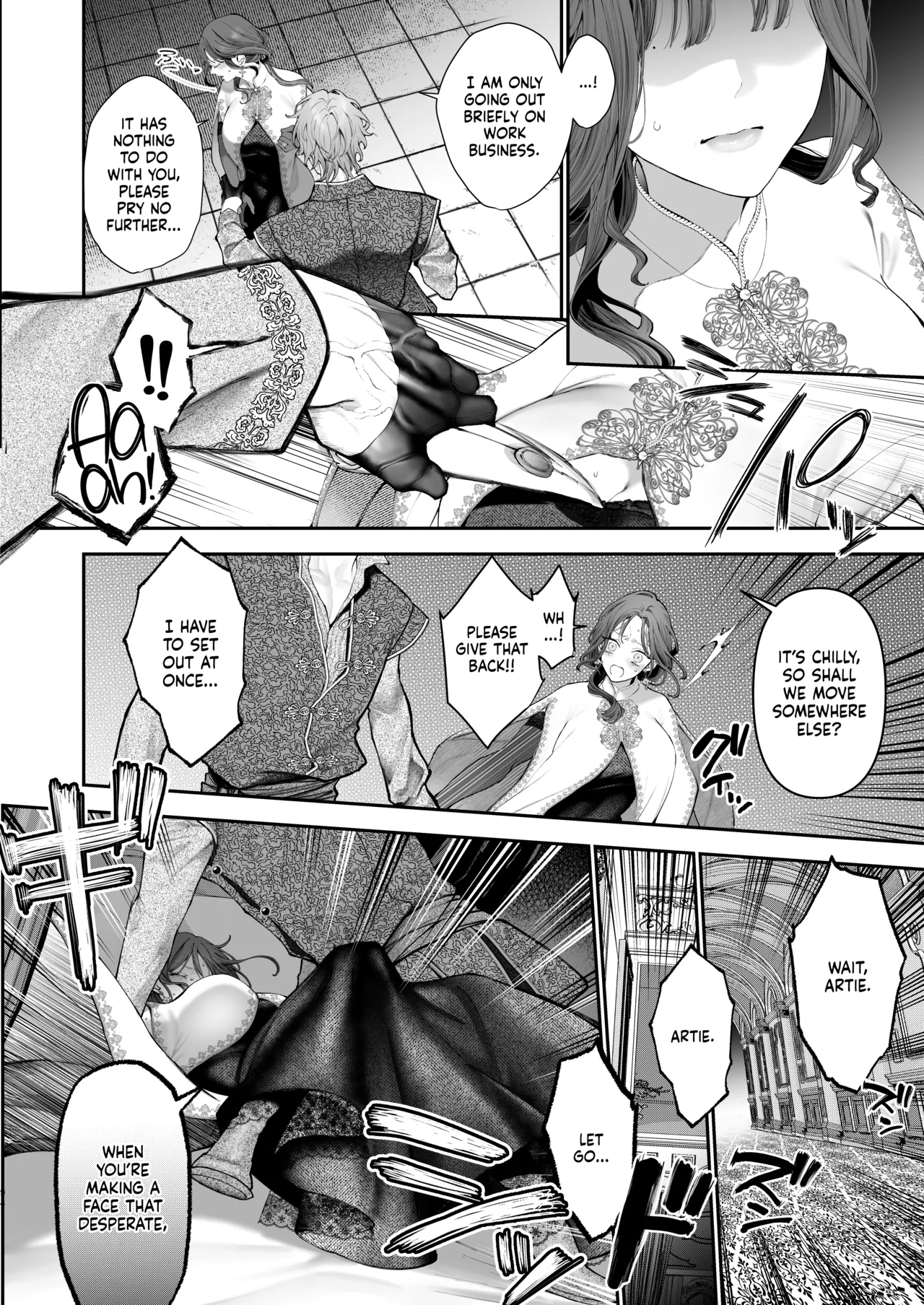Houtou Kizoku wa Moto Outaishihi to no Haramasekon de Isogashii – The Rake and The Once Crowned Princess – Chapter 1 – page 93