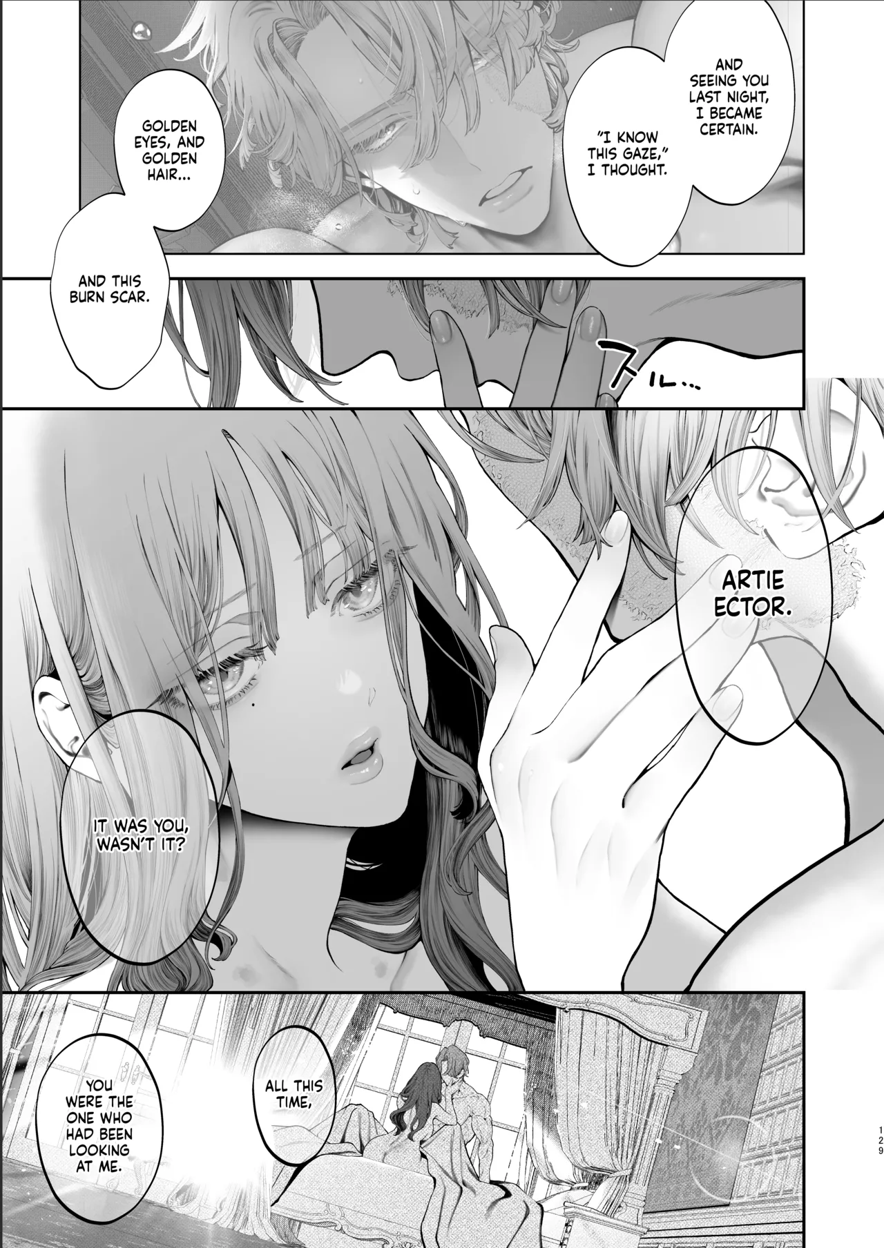 Houtou Kizoku wa Moto Outaishihi to no Haramasekon de Isogashii – The Rake and The Once Crowned Princess – Chapter 1 – page 128