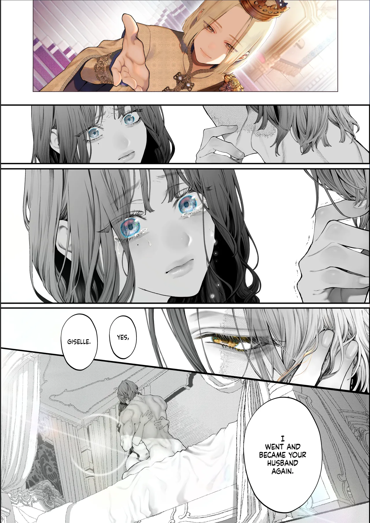 Houtou Kizoku wa Moto Outaishihi to no Haramasekon de Isogashii – The Rake and The Once Crowned Princess – Chapter 1 – page 130