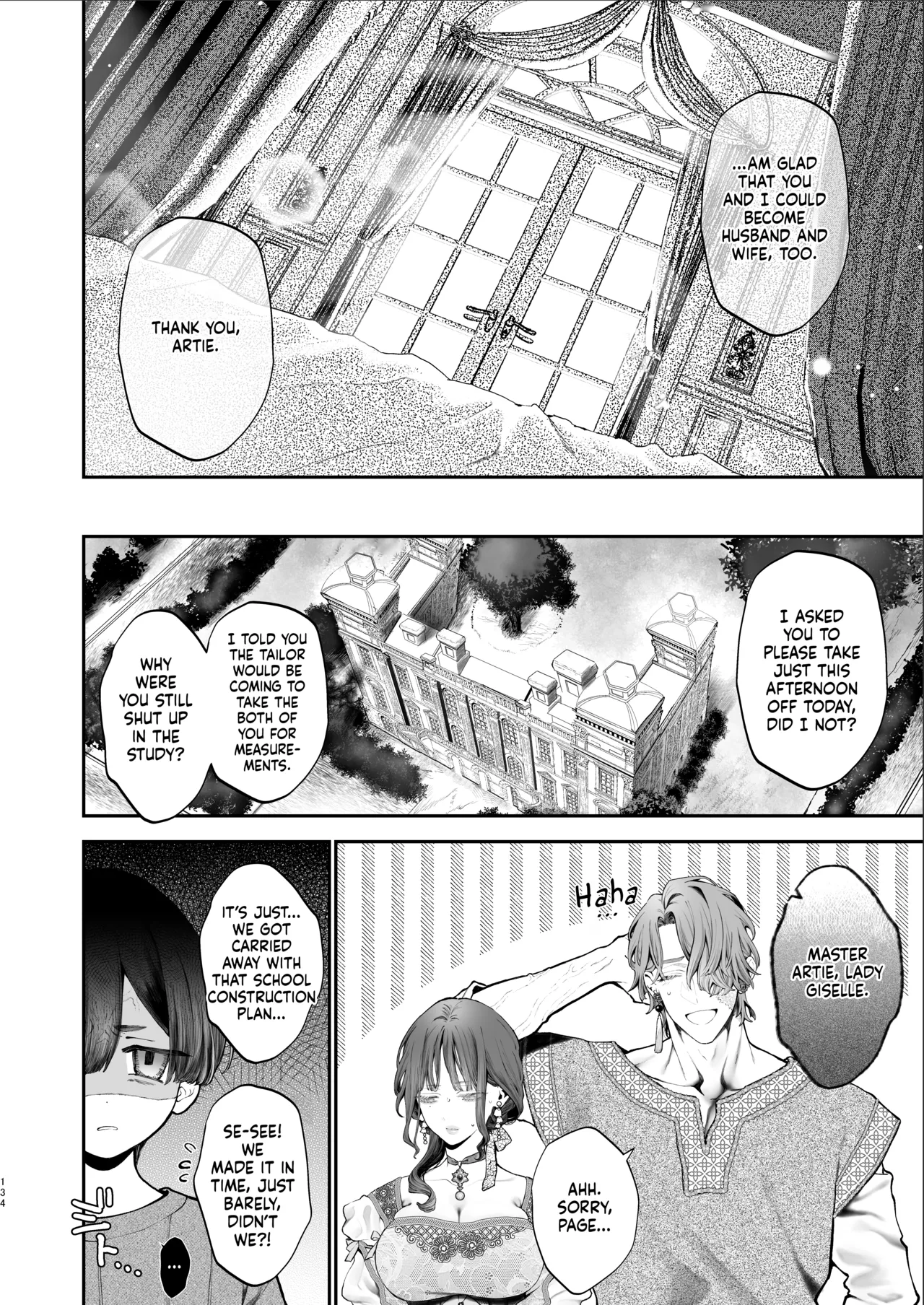 Houtou Kizoku wa Moto Outaishihi to no Haramasekon de Isogashii – The Rake and The Once Crowned Princess – Chapter 1 – page 133