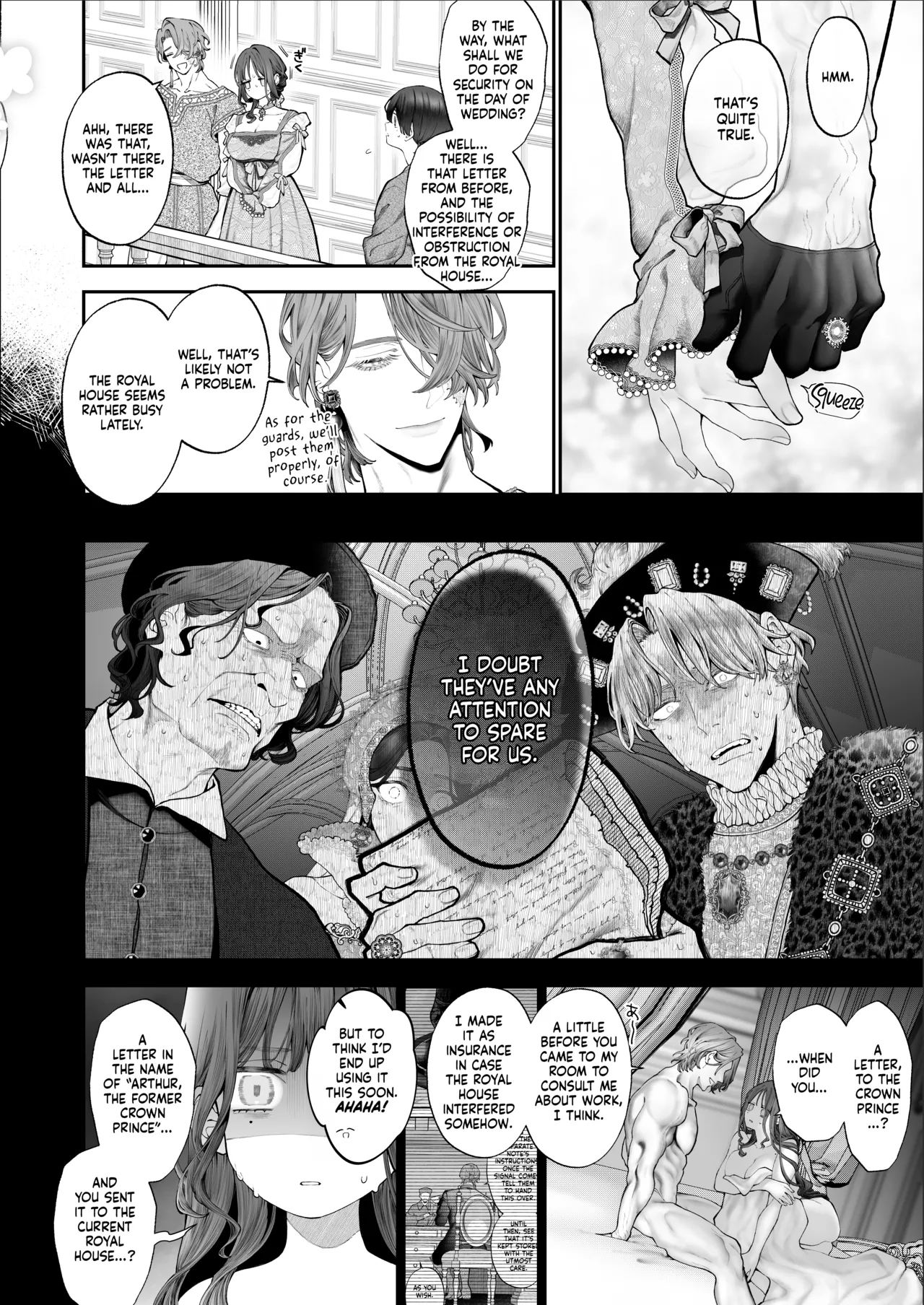 Houtou Kizoku wa Moto Outaishihi to no Haramasekon de Isogashii – The Rake and The Once Crowned Princess – Chapter 1 – page 135