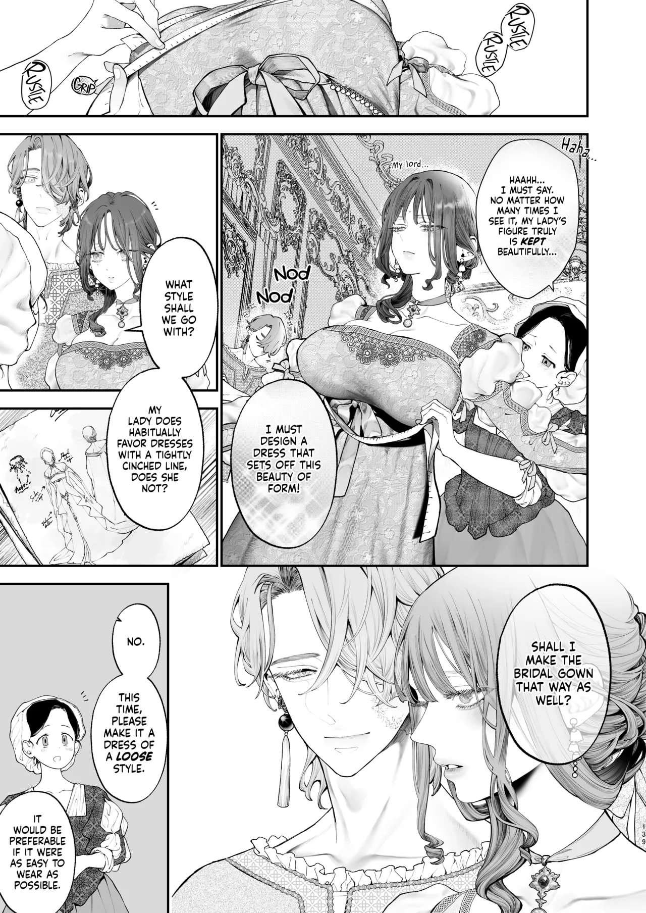 Houtou Kizoku wa Moto Outaishihi to no Haramasekon de Isogashii – The Rake and The Once Crowned Princess – Chapter 1 – page 138