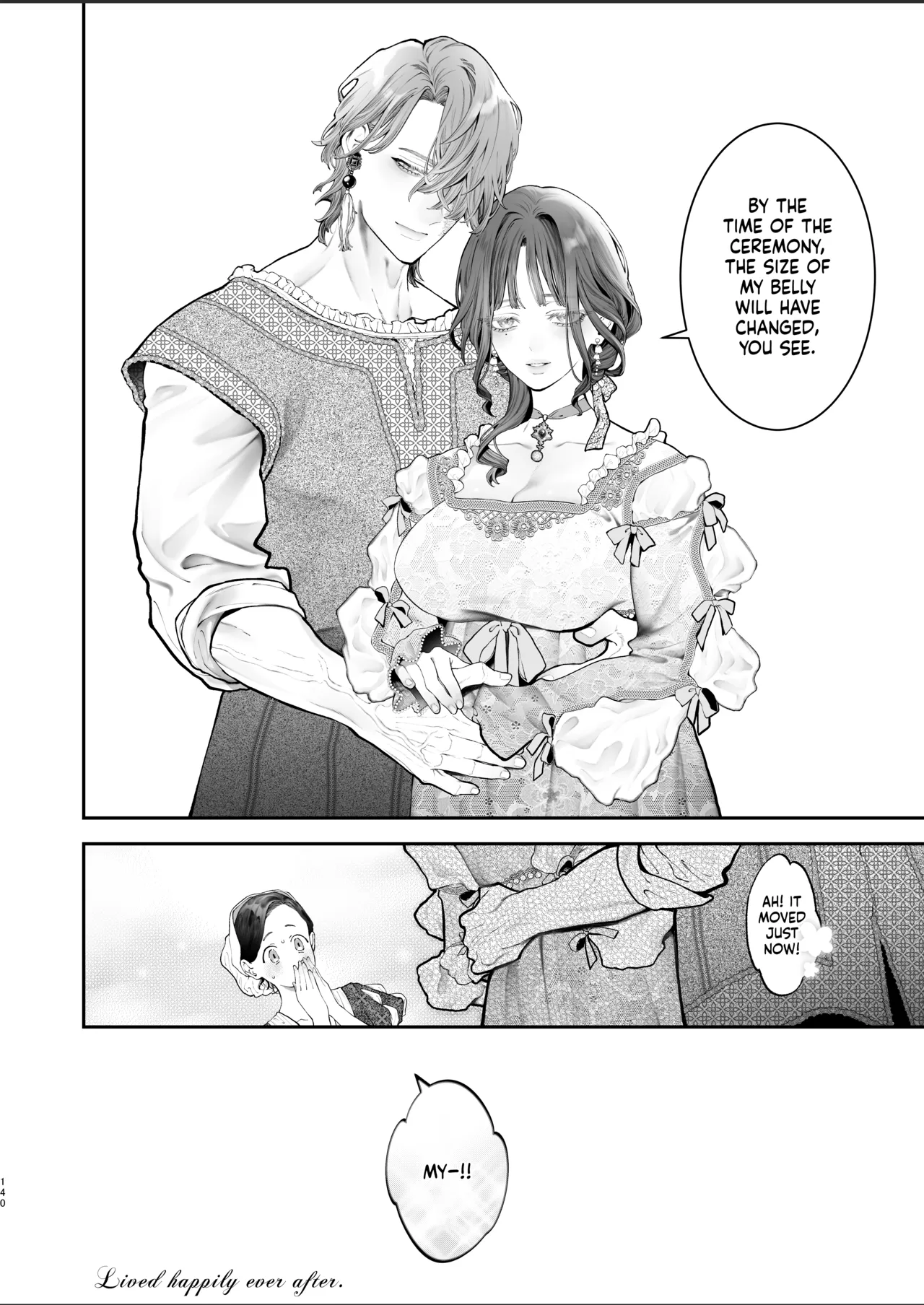 Houtou Kizoku wa Moto Outaishihi to no Haramasekon de Isogashii – The Rake and The Once Crowned Princess – Chapter 1 – page 139