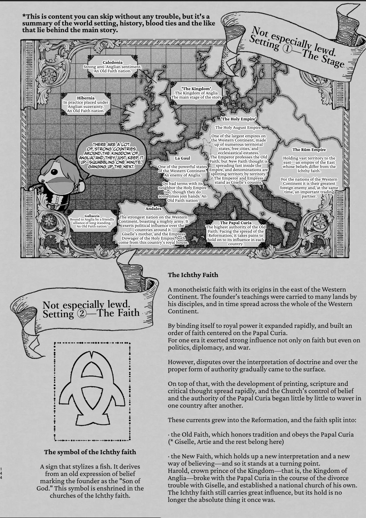 Houtou Kizoku wa Moto Outaishihi to no Haramasekon de Isogashii – The Rake and The Once Crowned Princess – Chapter 1 – page 143