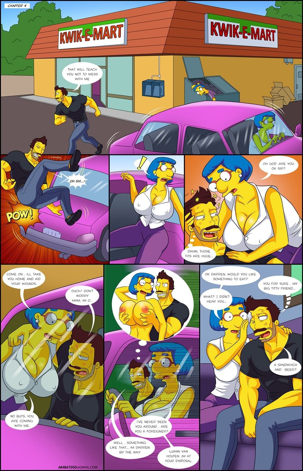 Darren’s Adventure (The Simpsons) 4 – Darren’s Adventure — preview page 1