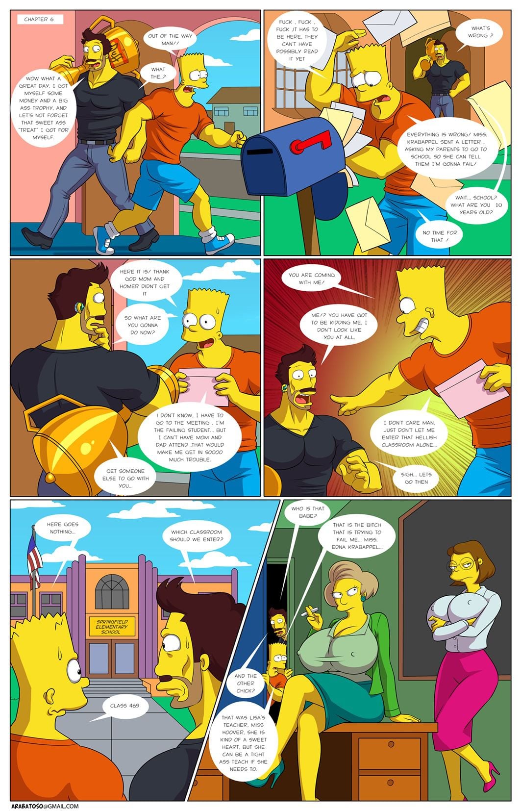 Darren’s Adventure (The Simpsons) 6 – Darren’s Adventure — preview page 1