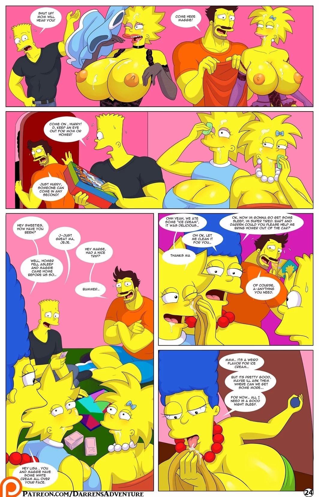 Darren’s Adventure (The Simpsons) 11 – Darren’s Adventure – Chapter 1 – page 24