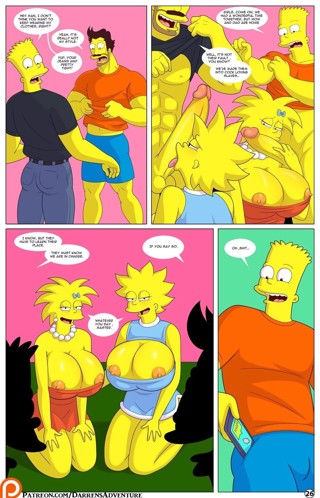 Darren’s Adventure (The Simpsons) 11 – Darren’s Adventure – Chapter 1 – page 26