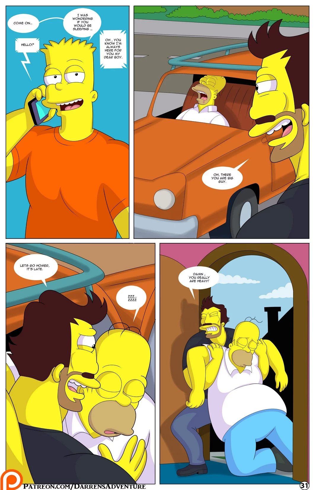 Darren’s Adventure (The Simpsons) 11 – Darren’s Adventure – Chapter 1 – page 31