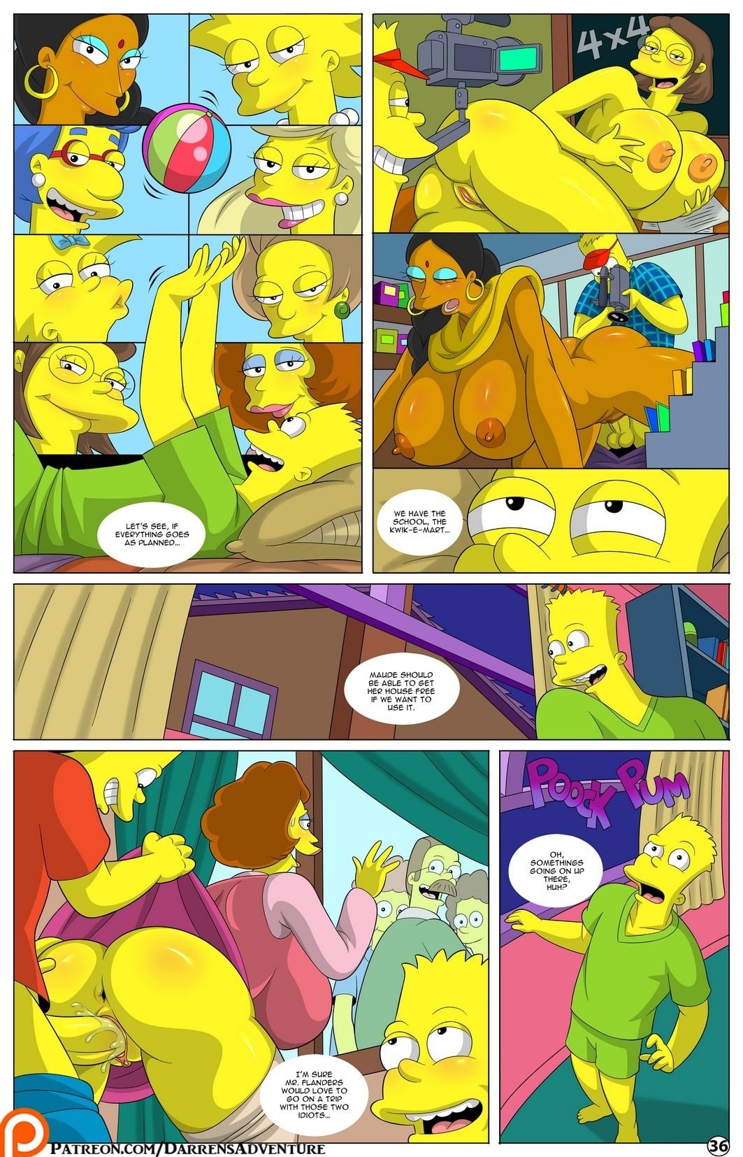 Darren’s Adventure (The Simpsons) 11 – Darren’s Adventure – Chapter 1 – page 36