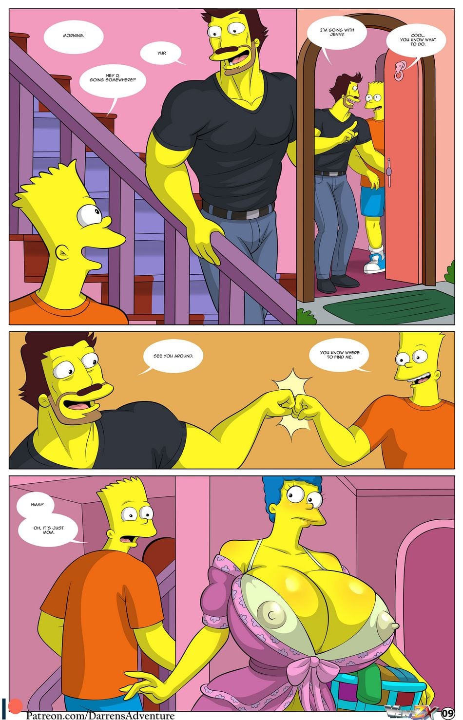 Darren’s Adventure (The Simpsons) 12 – Darren’s Adventure — preview page 9