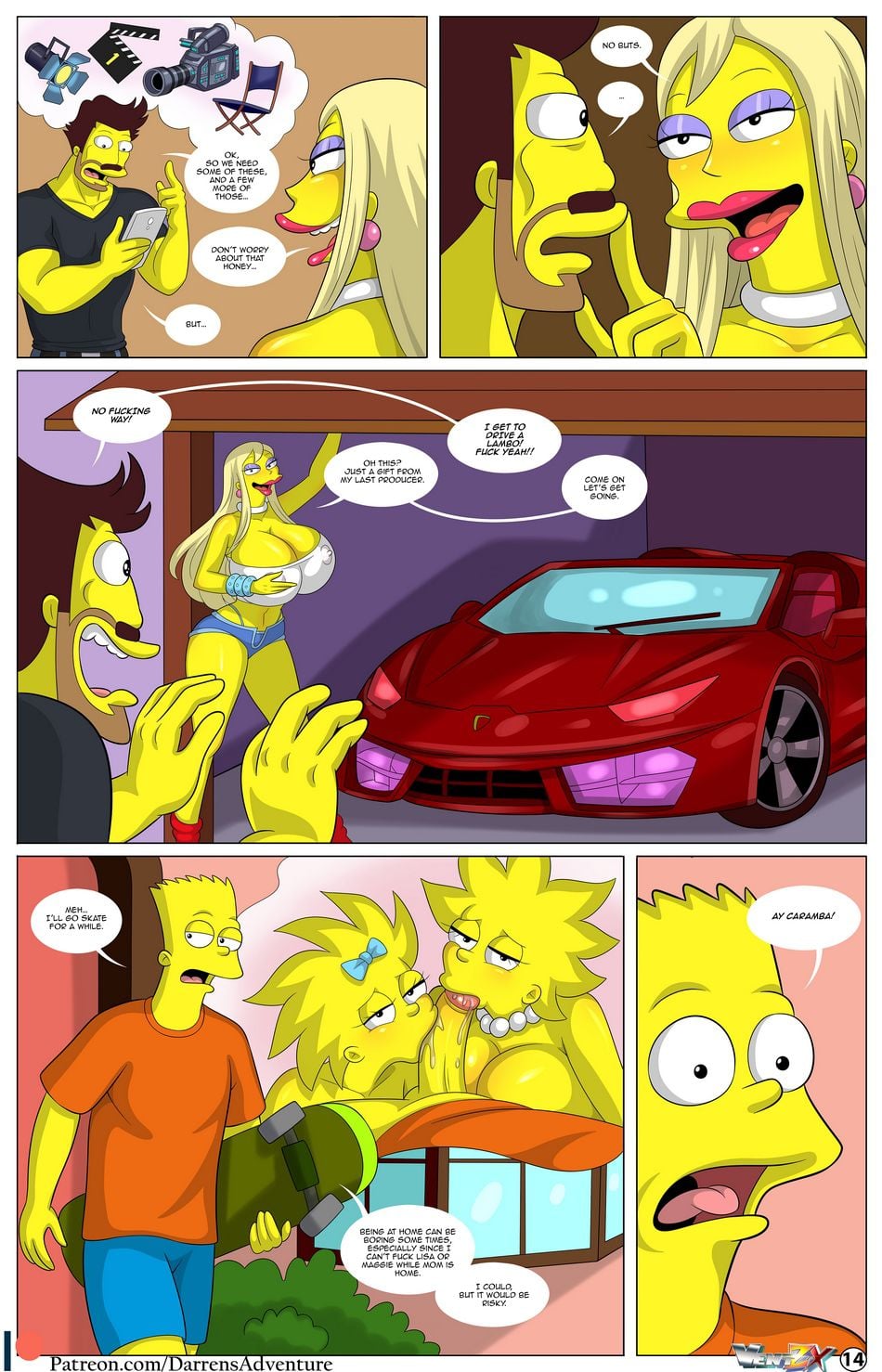 Darren’s Adventure (The Simpsons) 12 – Darren’s Adventure — preview page 14