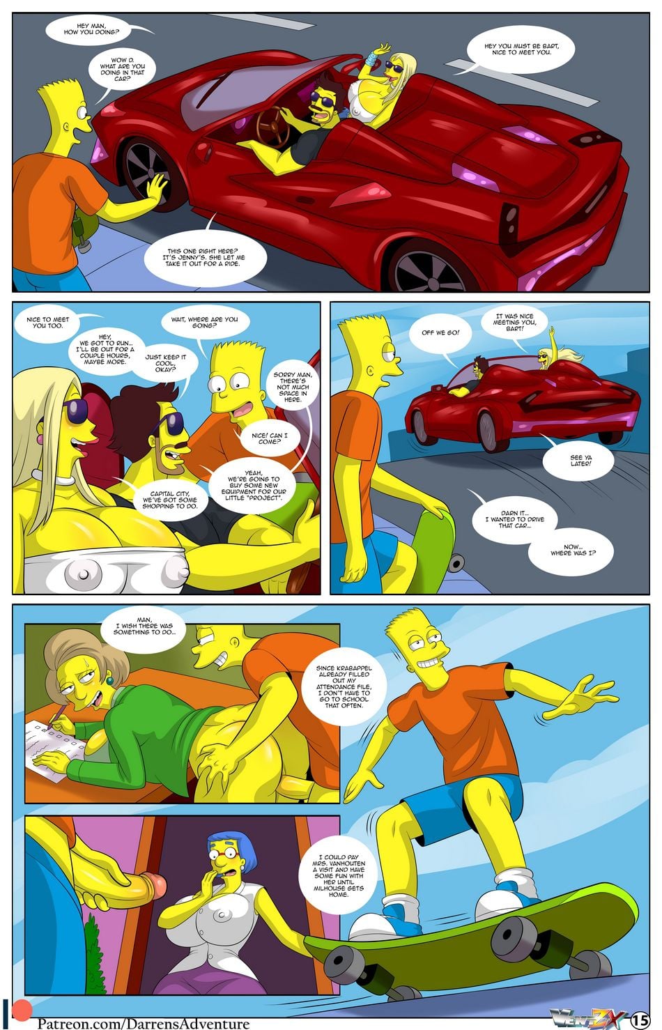 Darren’s Adventure (The Simpsons) 12 – Darren’s Adventure — preview page 15