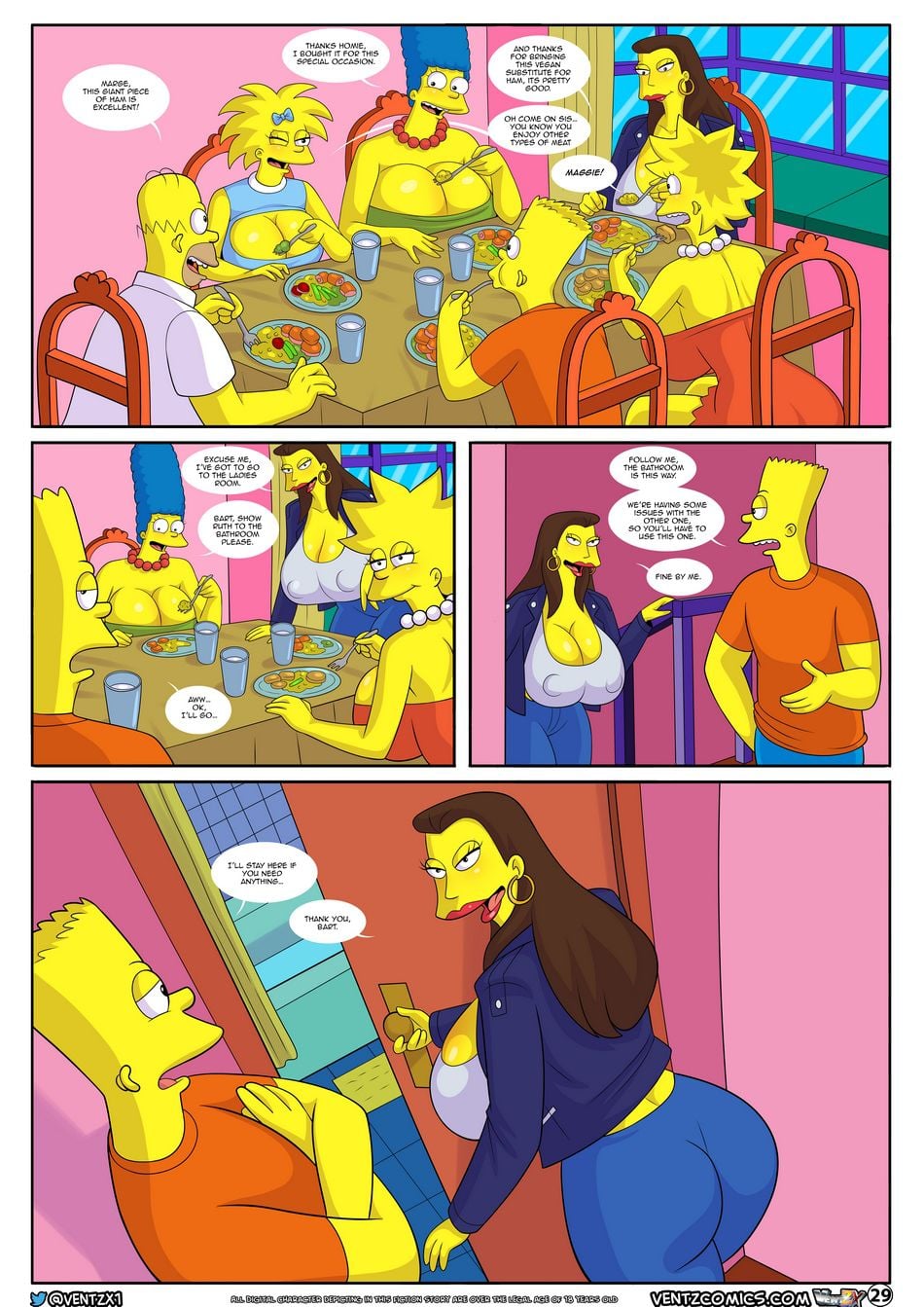 Darren’s Adventure (The Simpsons) 12 – Darren’s Adventure – Chapter 1 – page 29
