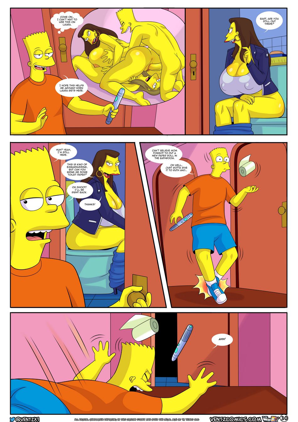Darren’s Adventure (The Simpsons) 12 – Darren’s Adventure – Chapter 1 – page 30