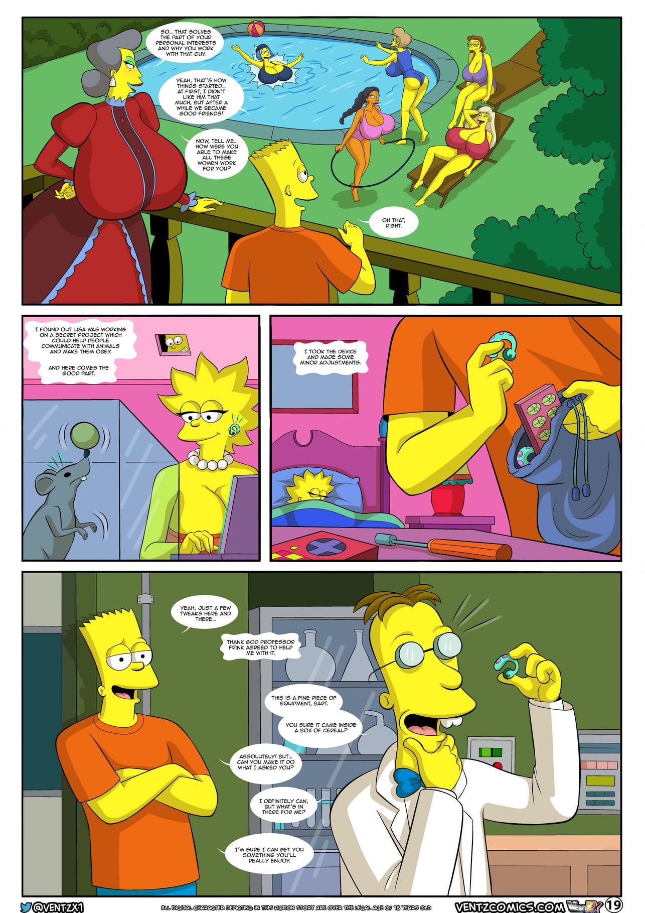 Darren’s Adventure (The Simpsons) 13 – Darren’s Adventure — preview page 19