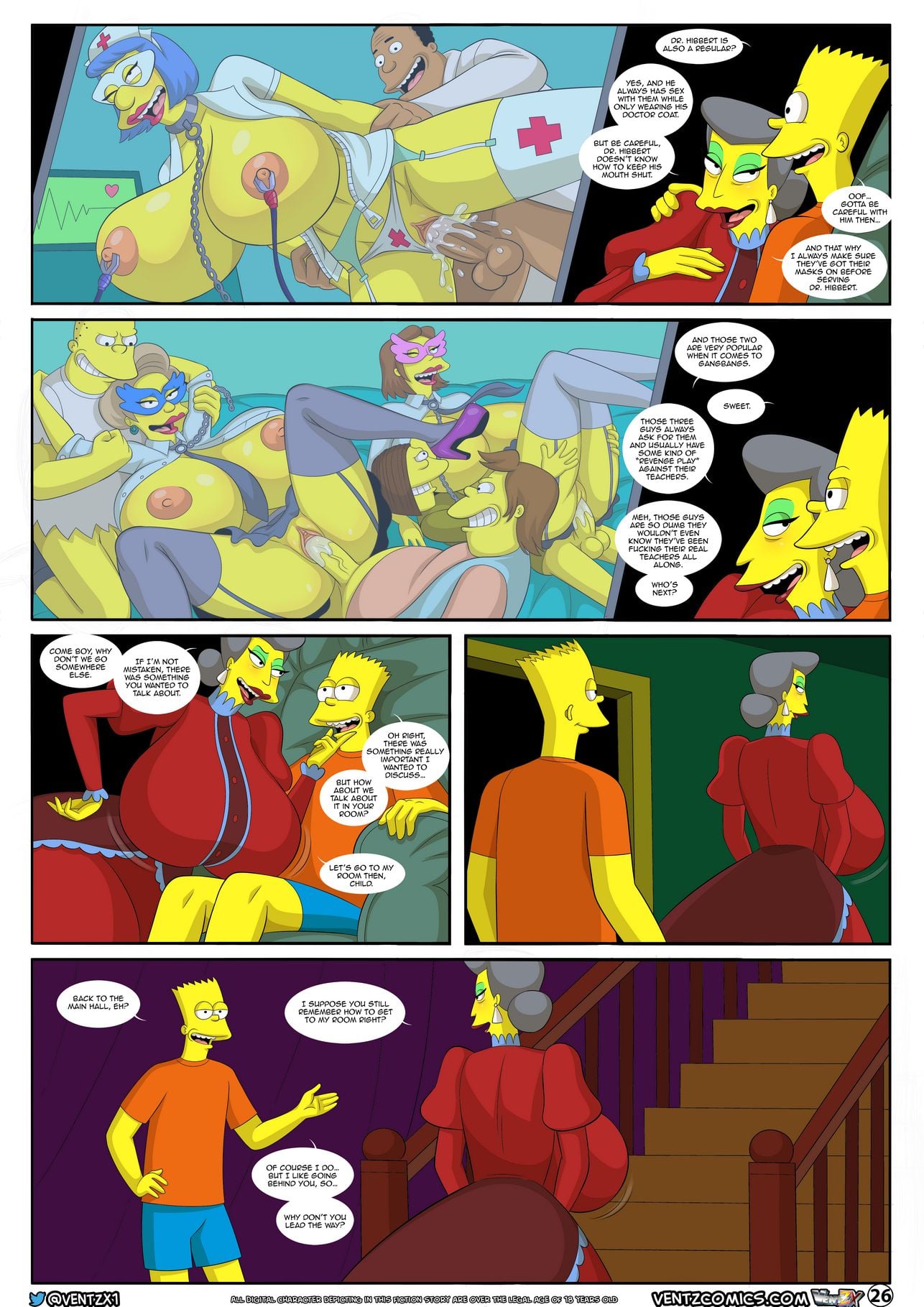 Darren’s Adventure (The Simpsons) 13 – Darren’s Adventure – Chapter 1 – page 26