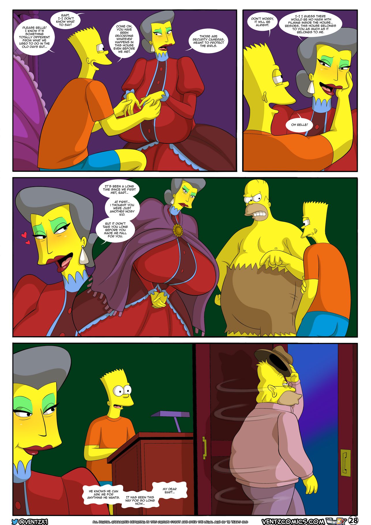Darren’s Adventure (The Simpsons) 13 – Darren’s Adventure – Chapter 1 – page 28
