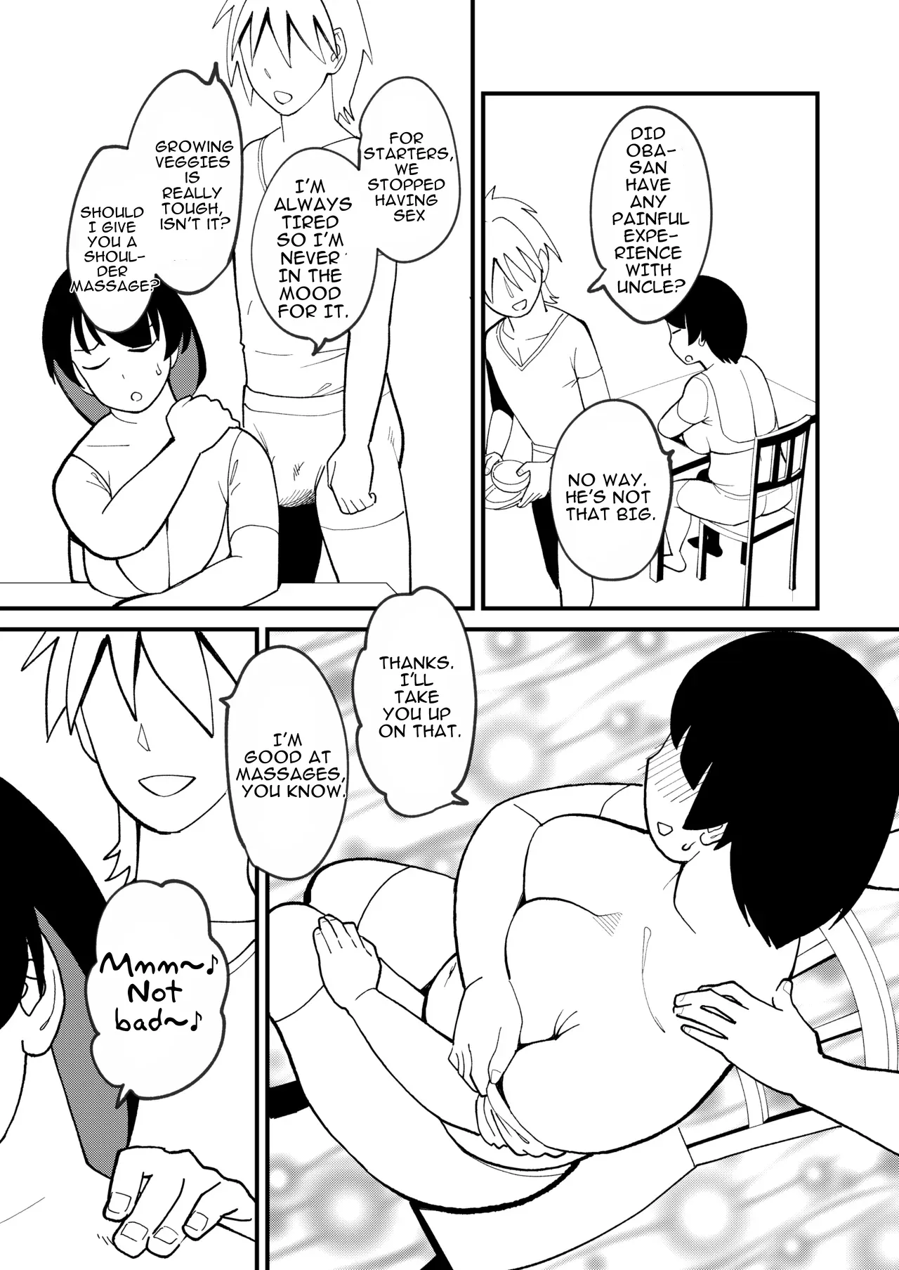 30-page-go ni Sounyuu sareru Yokkyuufuman Pocchari Oba-san — preview page 5