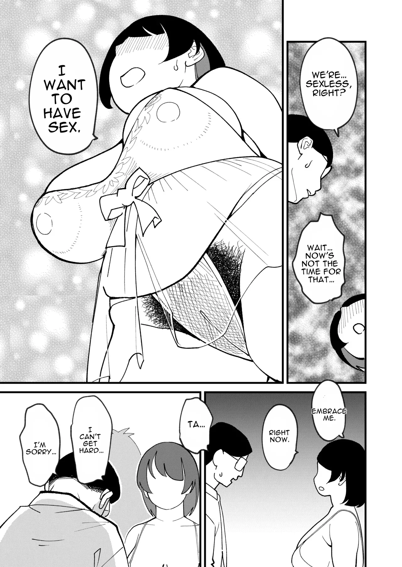 30-page-go ni Sounyuu sareru Yokkyuufuman Pocchari Oba-san – Chapter 1 – page 27