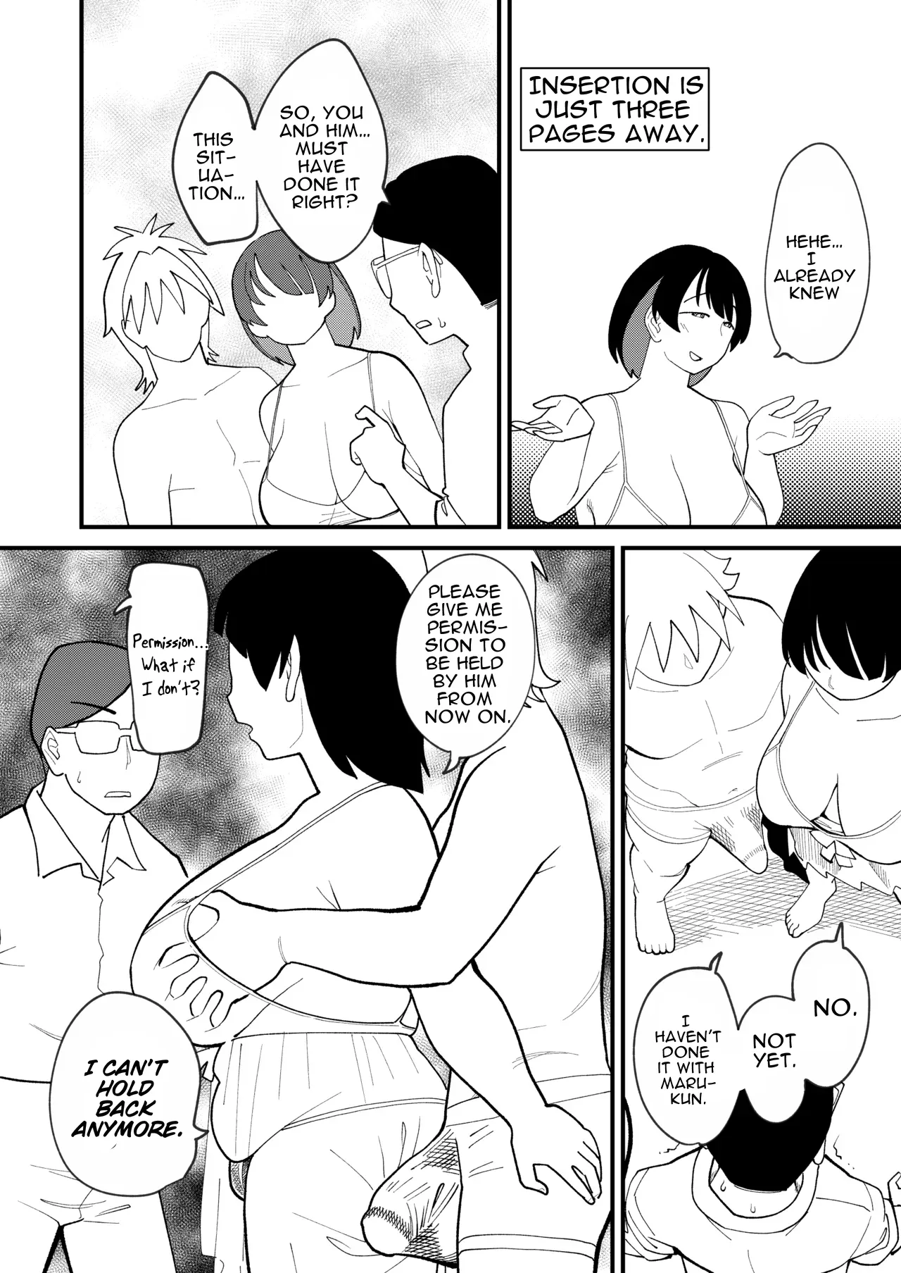 30-page-go ni Sounyuu sareru Yokkyuufuman Pocchari Oba-san – Chapter 1 – page 28
