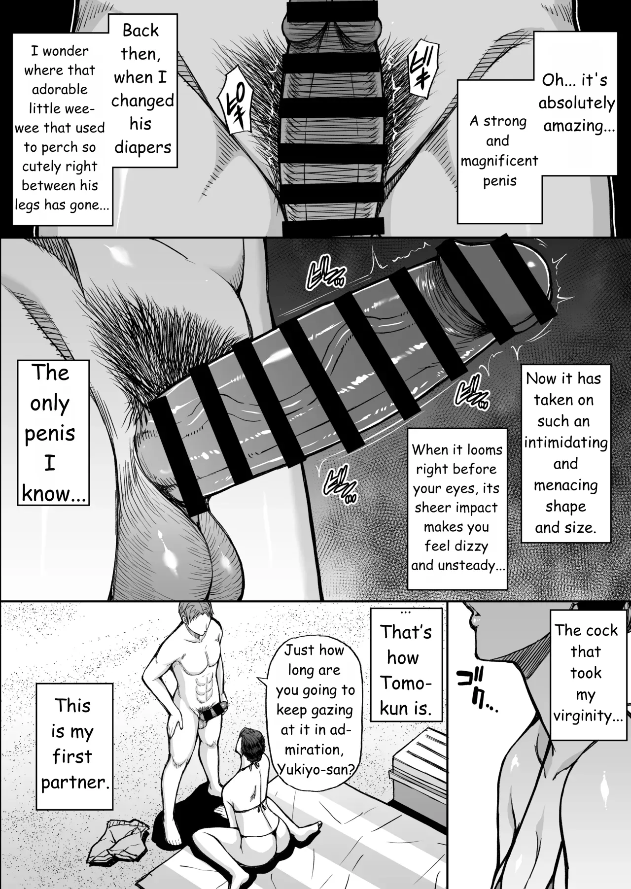 Toujou Yukiyo 37-sai Manatsu no Beach de Aokan Hamedori Sex Oi no Iu Koto ni wa Sakaraenai Watashi — preview page 11