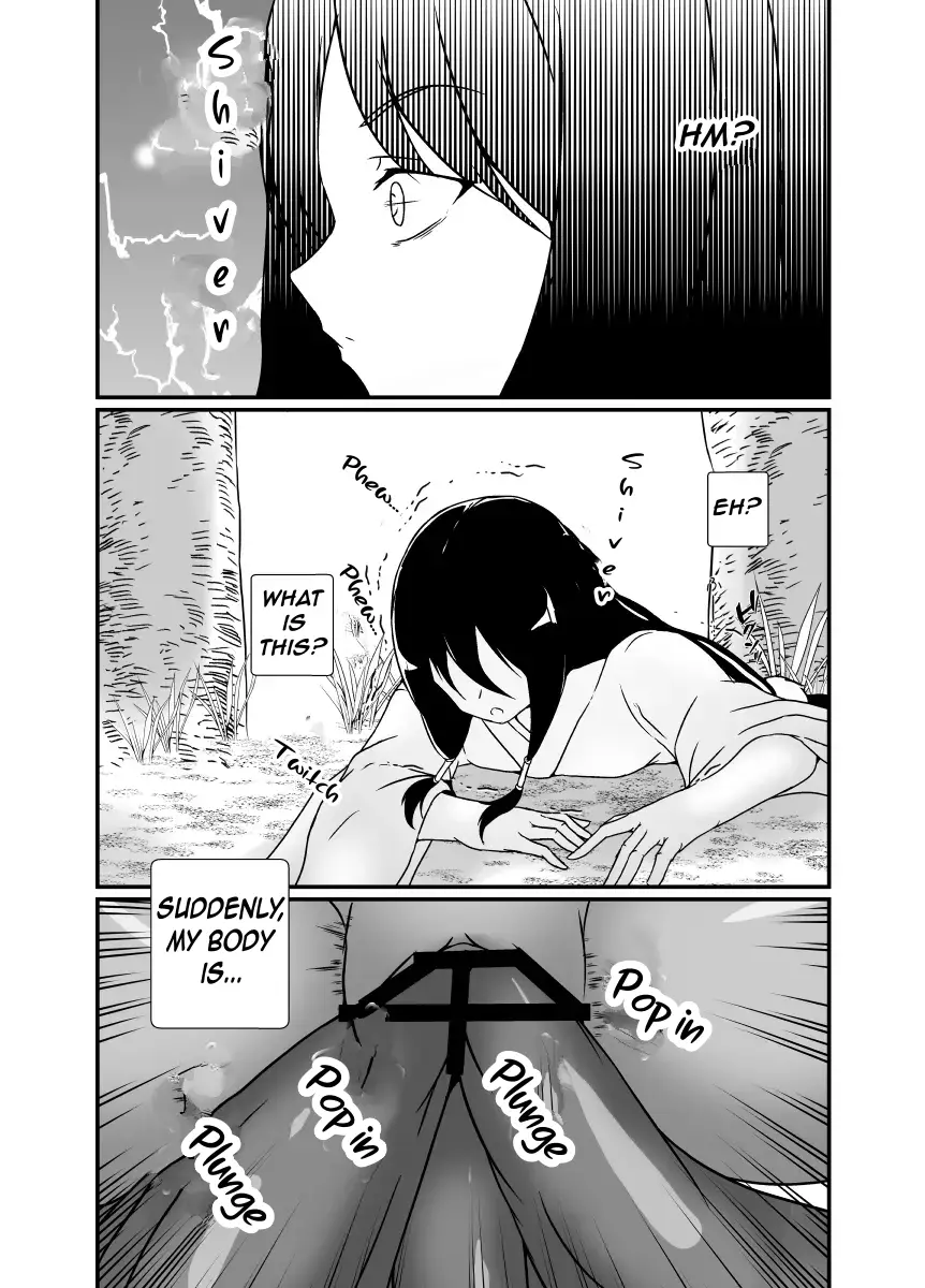 Kankaku Shadan no Kaii ni Okasareru Miko | A shrine maiden possessed by a monster of sensory deprivation – Chapter 1 – page 28