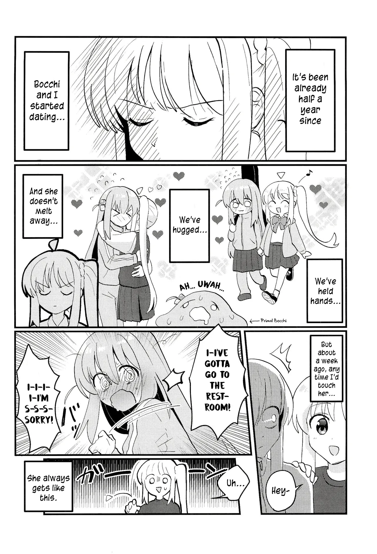 Bocchi-chan wa Susumenai! | Bocchi-chan won’t move forward! — preview page 3