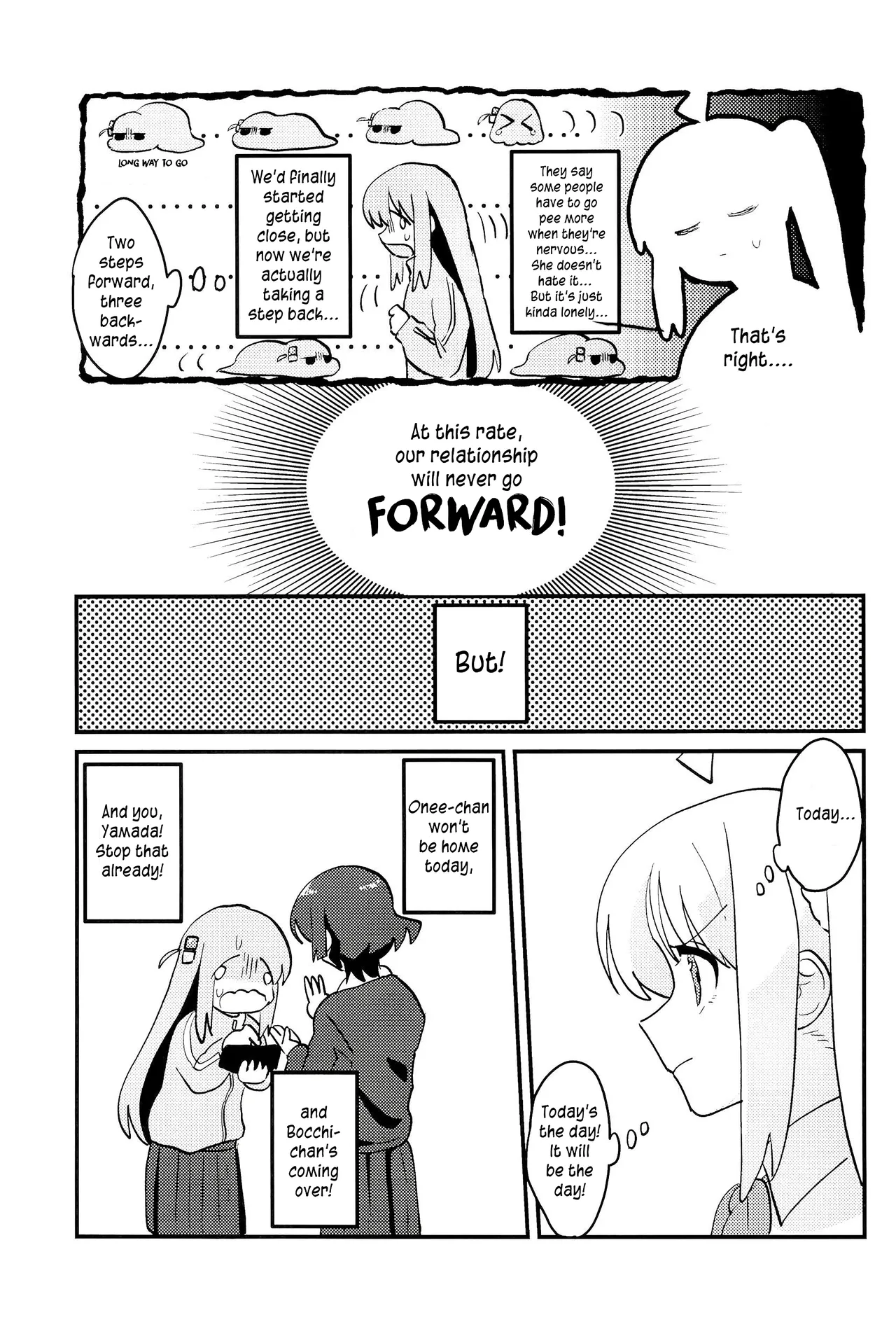 Bocchi-chan wa Susumenai! | Bocchi-chan won’t move forward! — preview page 4