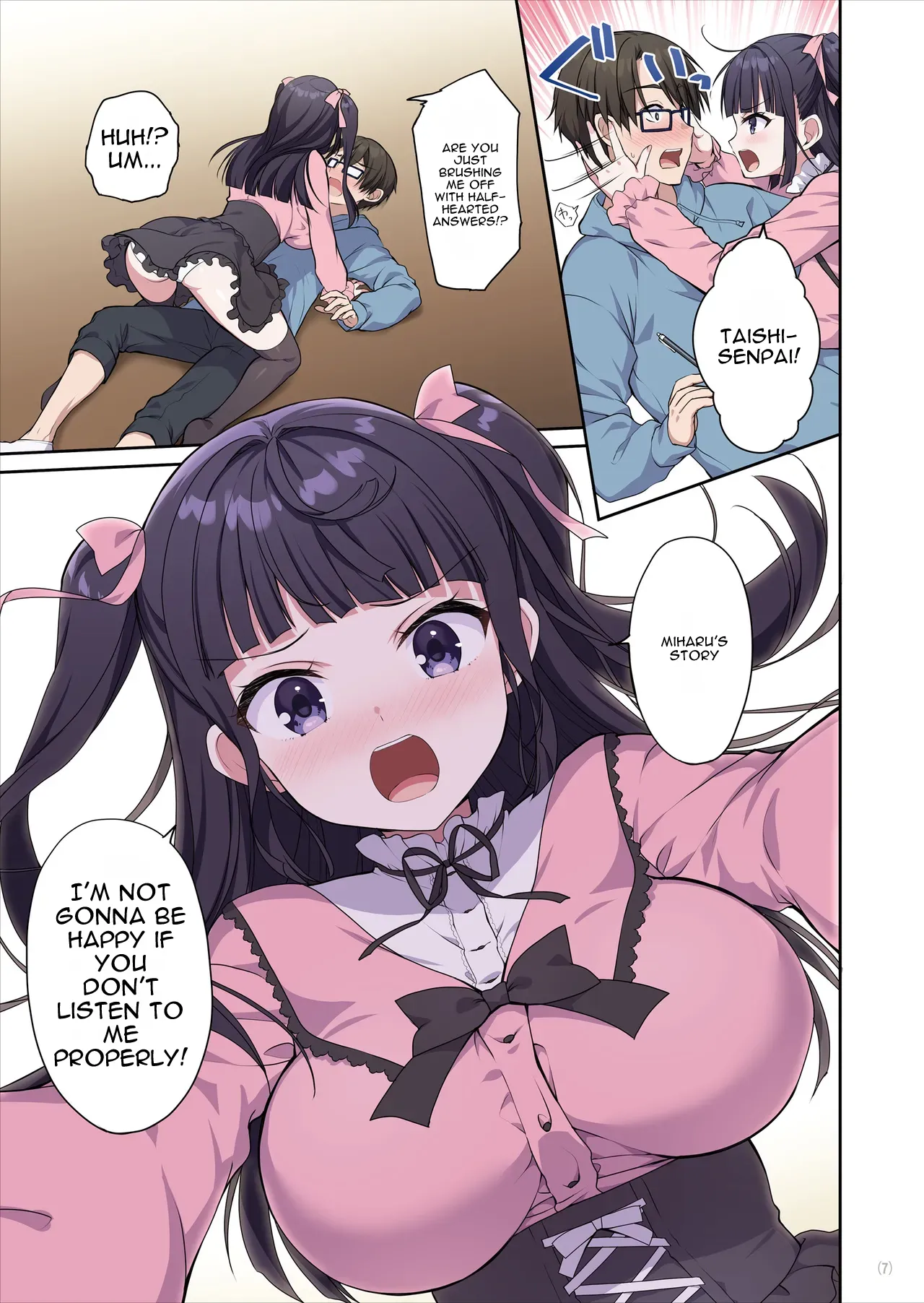 Azatokute Kawaii Jirai-kei Joshi ni Seishi mo Okane mo Chuuchuu Saremashita — preview page 8