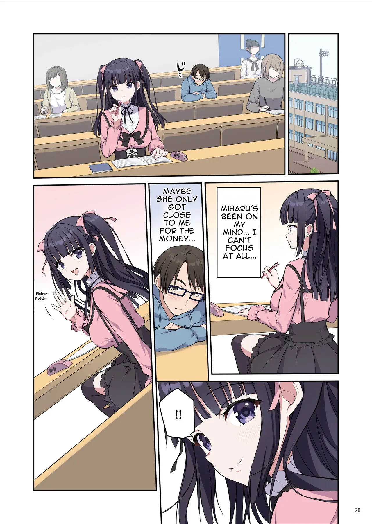 Azatokute Kawaii Jirai-kei Joshi ni Seishi mo Okane mo Chuuchuu Saremashita – Chapter 1 – page 21