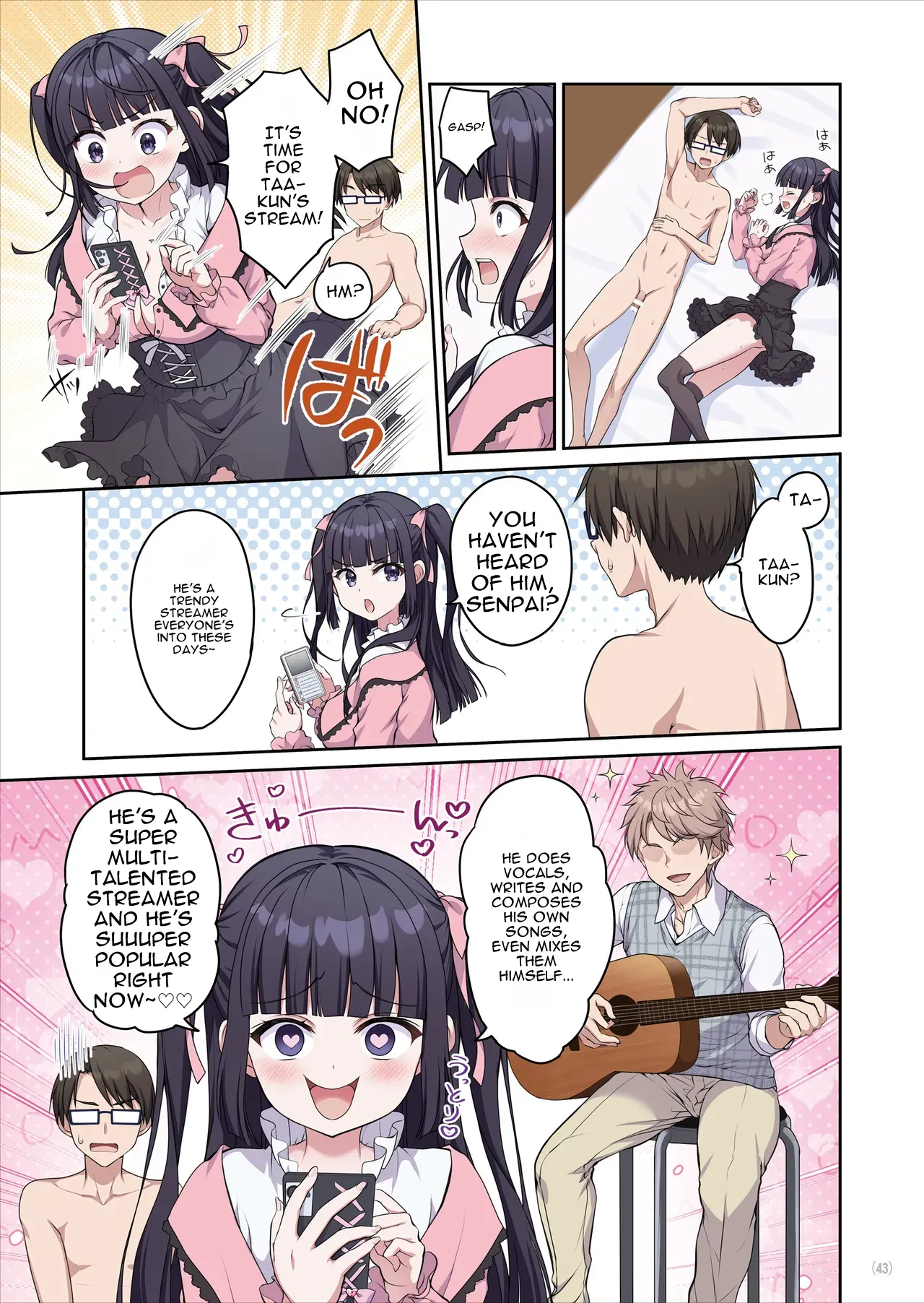 Azatokute Kawaii Jirai-kei Joshi ni Seishi mo Okane mo Chuuchuu Saremashita – Chapter 1 – page 44