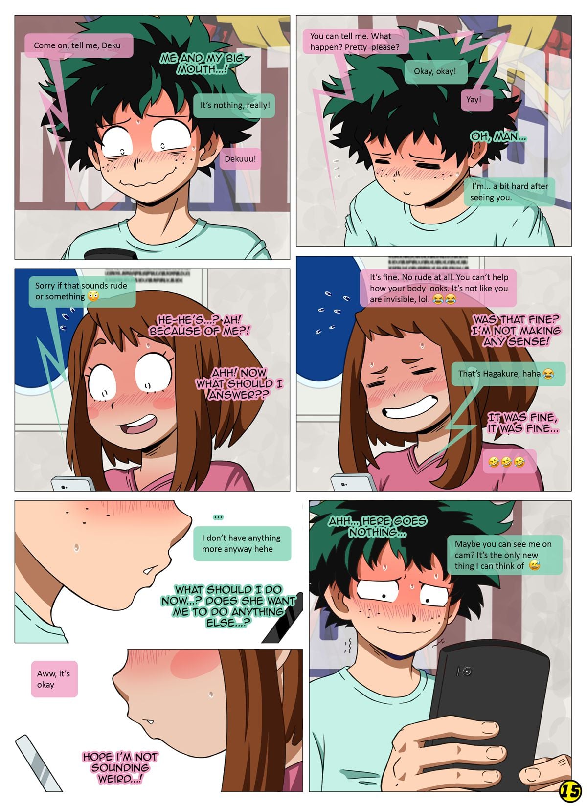I See You (My Hero Academia) — preview page 16