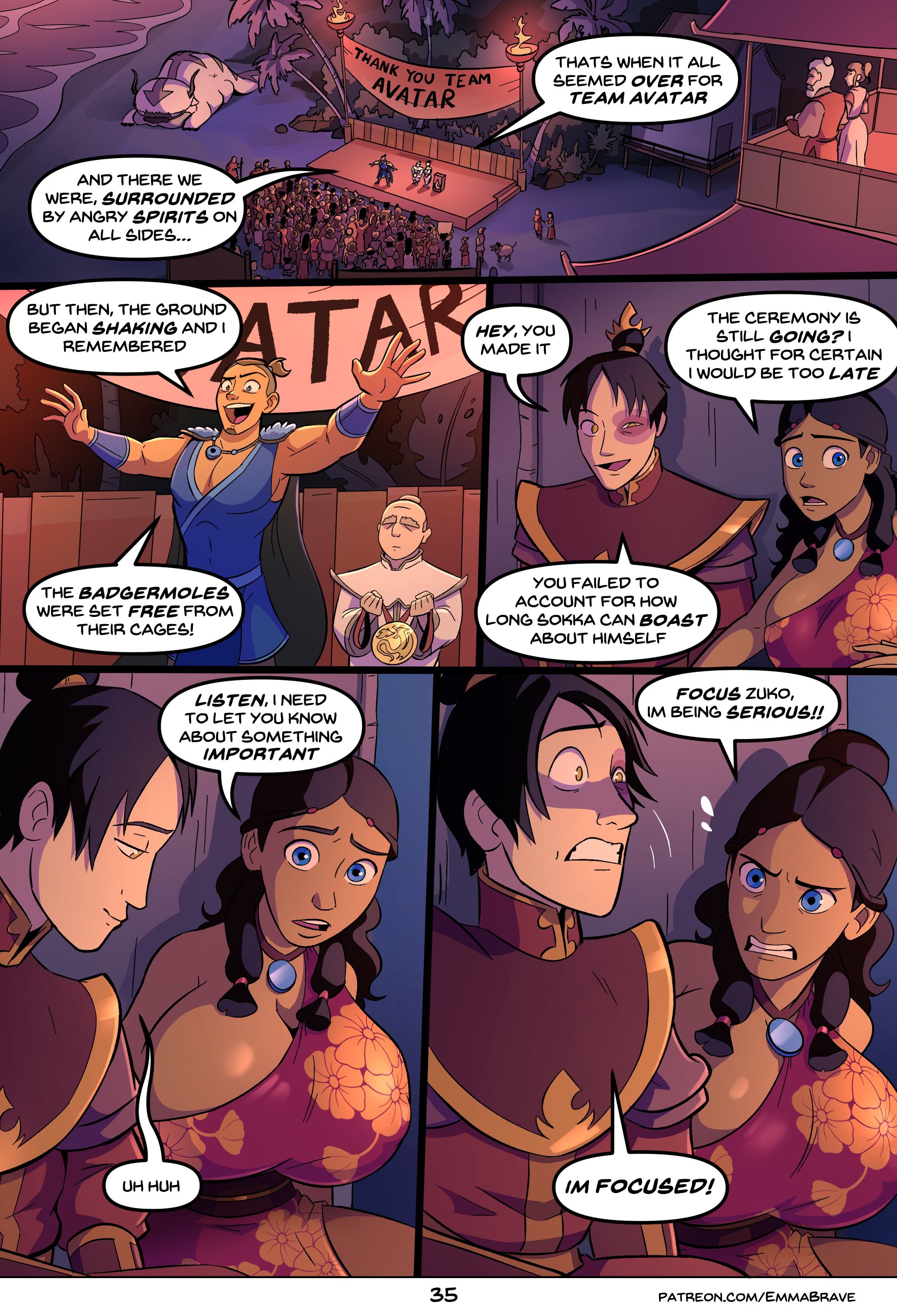 After Avatar (Avatar: The Last Airbender) 4 – After Avatar – Chapter 1 – page 37
