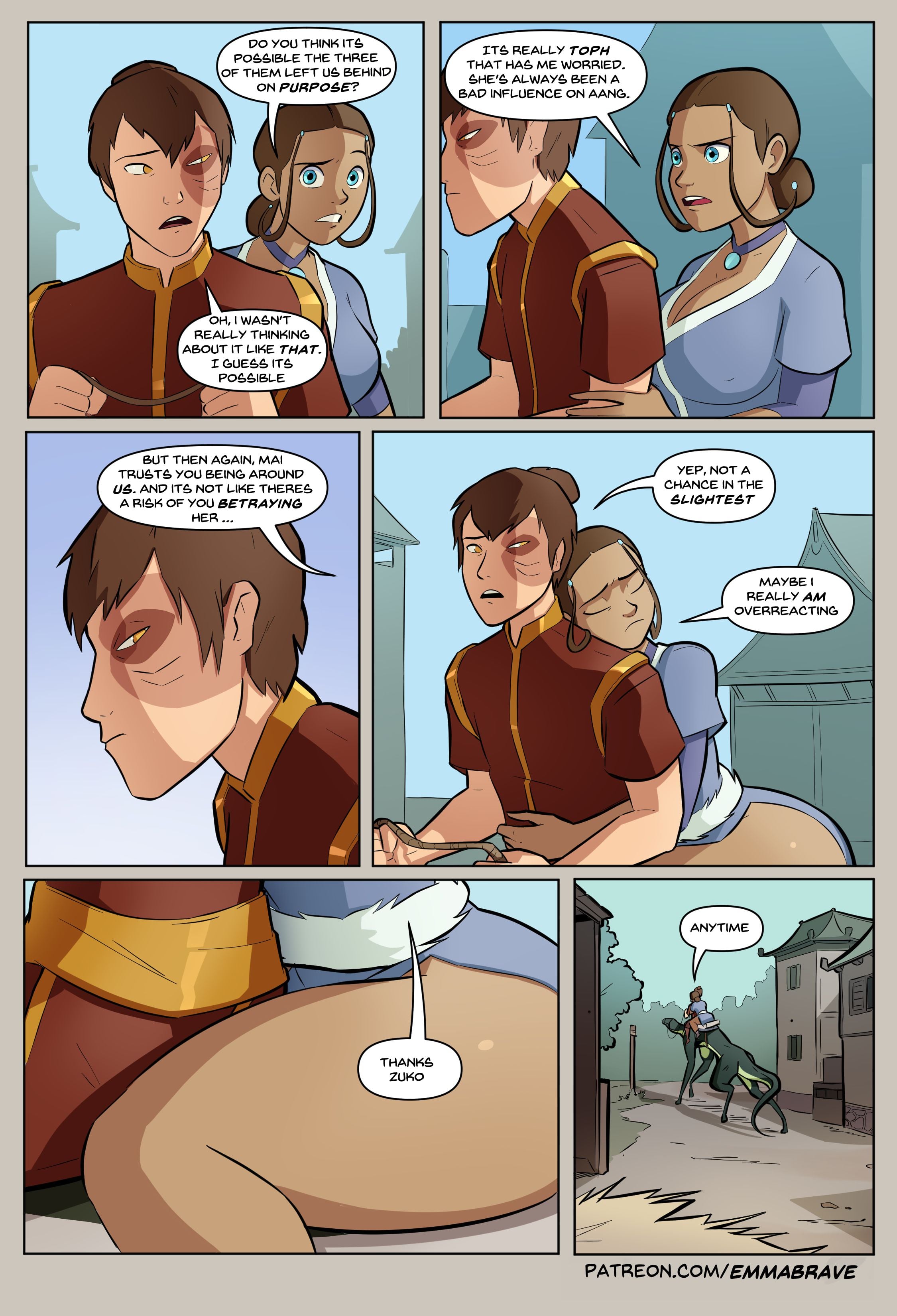 After Avatar (Avatar: The Last Airbender) 1 – 3 . After Avatar – Chapter 1-3 (Avatar: The Last Airbender) – Chapter 1 – page 55