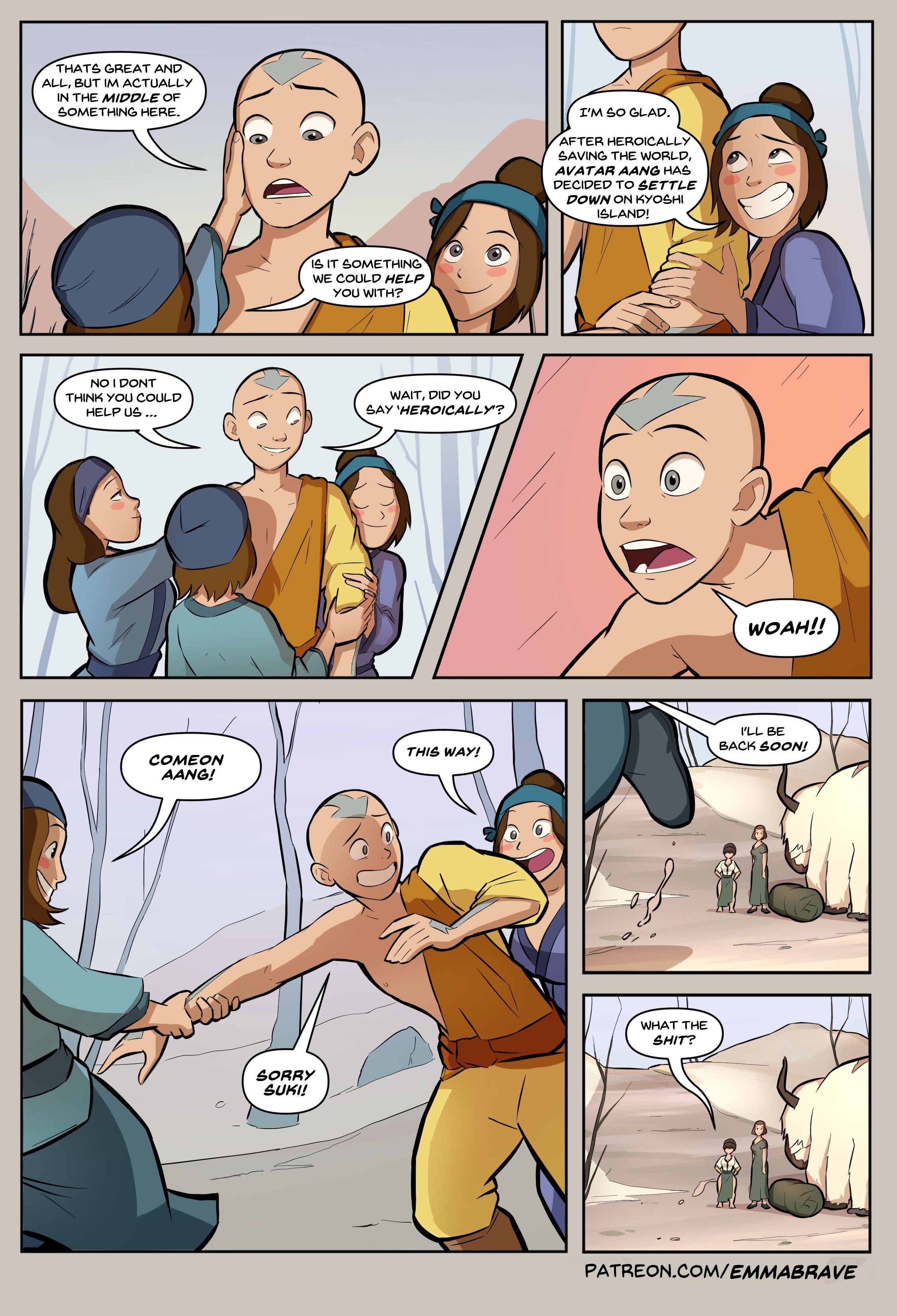 After Avatar (Avatar: The Last Airbender) 1 – 3 . After Avatar – Chapter 1-3 (Avatar: The Last Airbender) – Chapter 1 – page 62