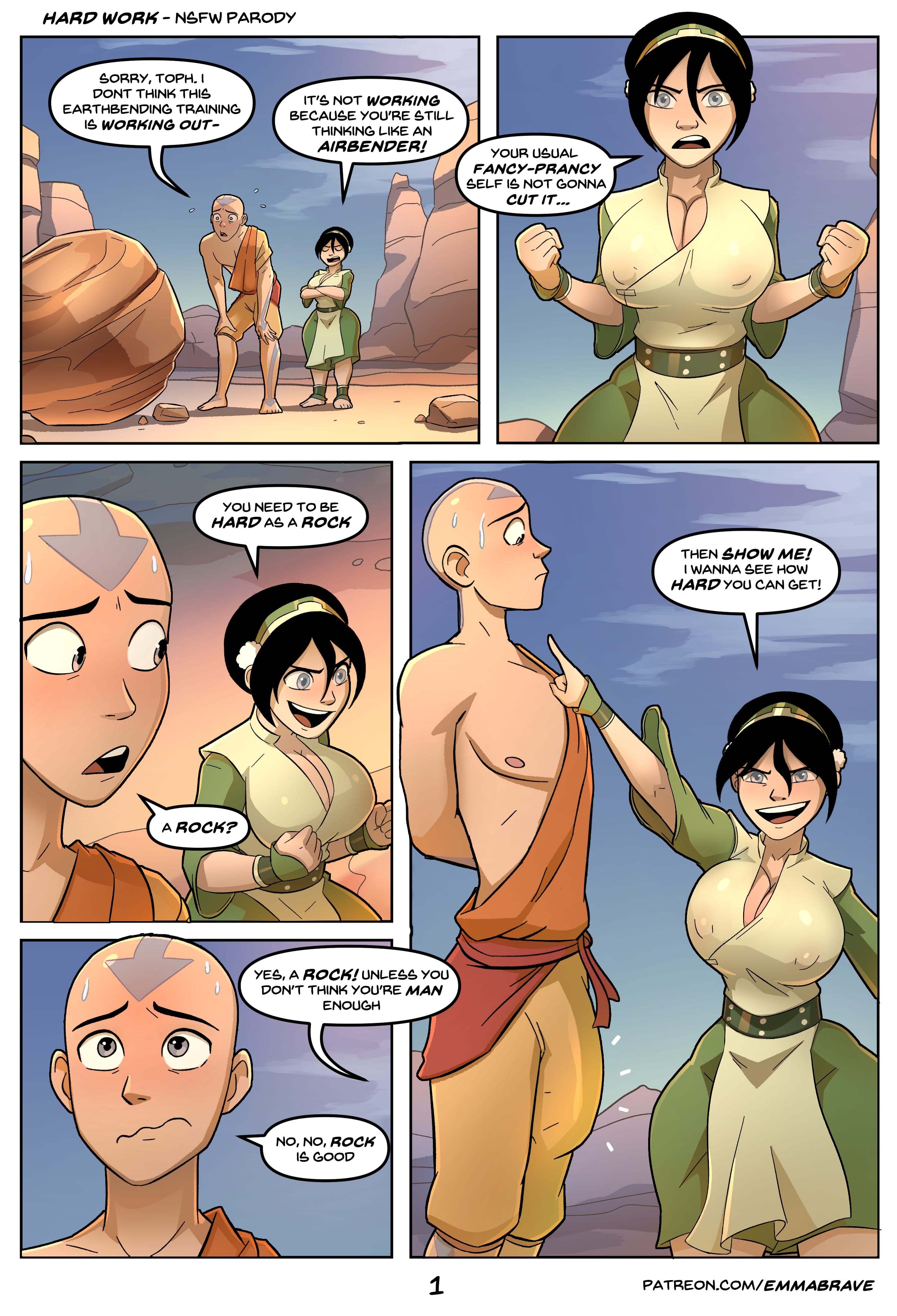 After Avatar (Avatar: The Last Airbender) 4.5 – Hard Work — preview page 1