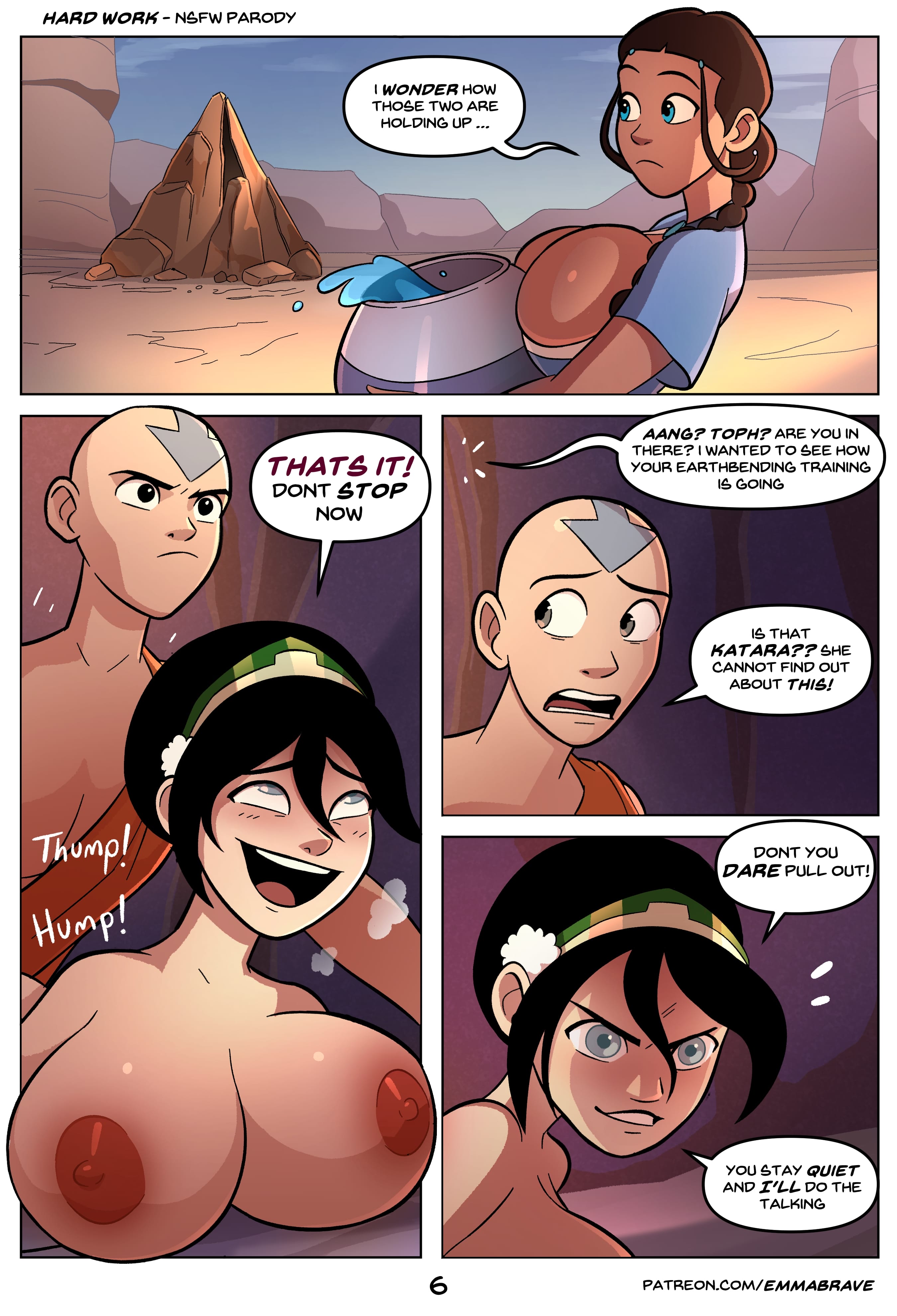 After Avatar (Avatar: The Last Airbender) 4.5 – Hard Work — preview page 6