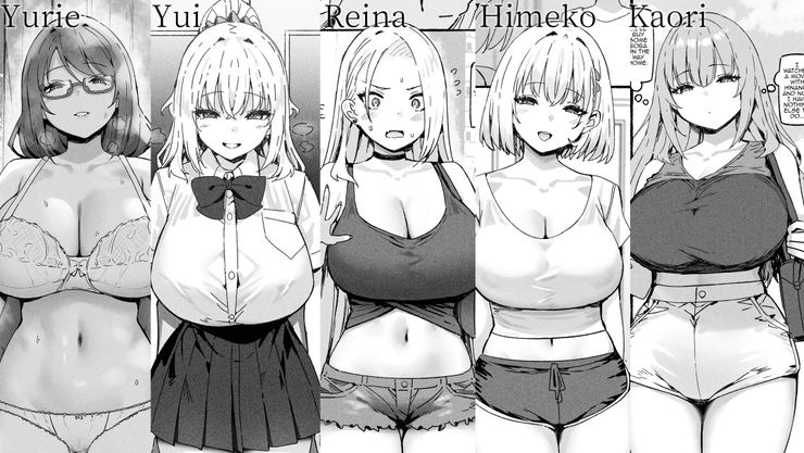 Yurie,Yui,Reina,Himeko,Kaori — preview page 1
