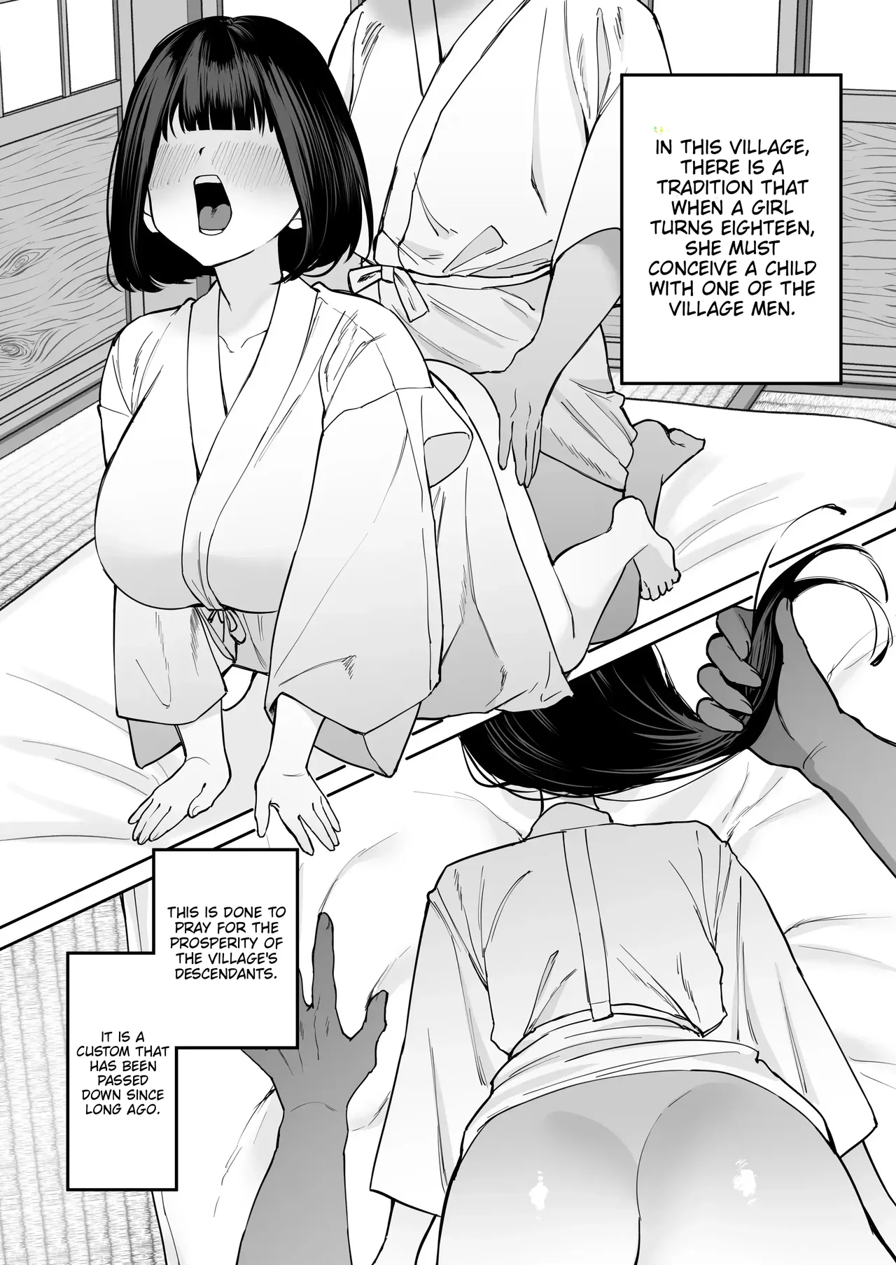 Fuushuu Sex ni Hamatta Onnanoko | A girl obsessed with customary sex — preview page 3