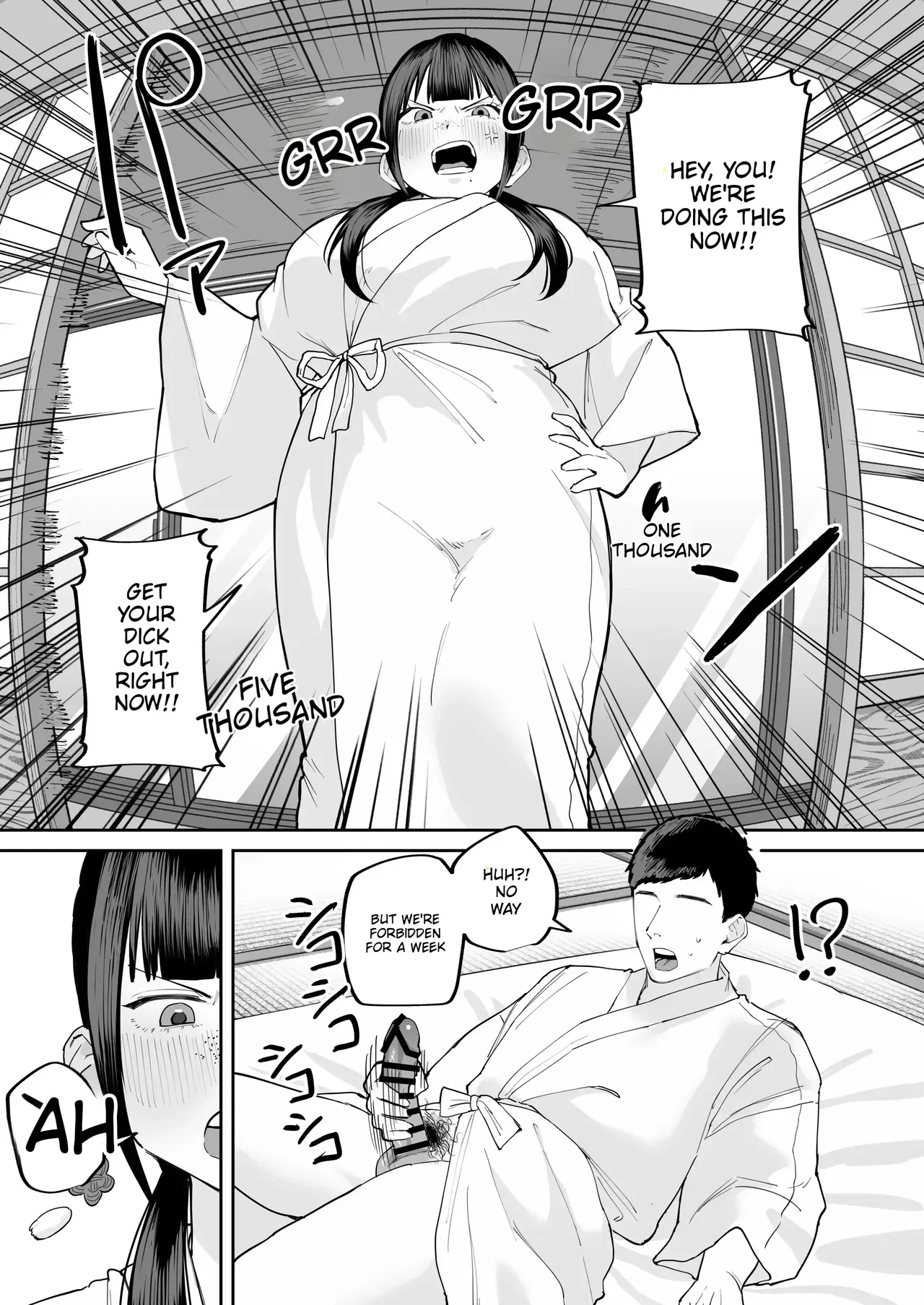 Fuushuu Sex ni Hamatta Onnanoko | A girl obsessed with customary sex – Chapter 1 – page 35